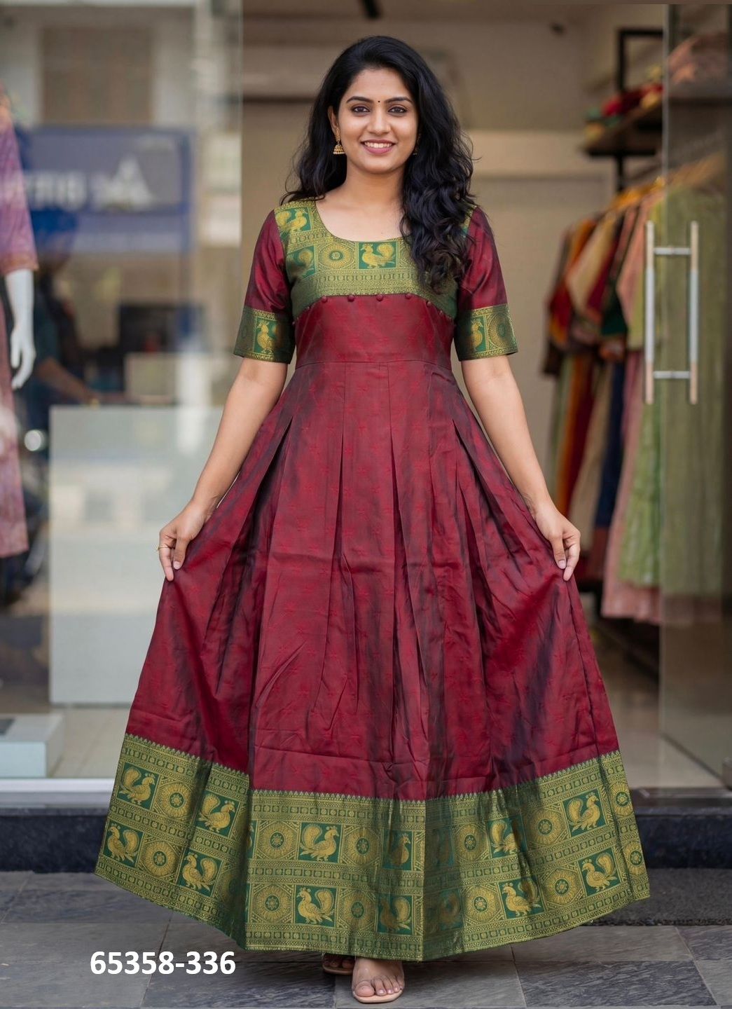 KALYANI - Catalog # 65358 (Set of 6 Readymade Women's Kurtis / Tops) KALYANI - Catalog # 65358 (Set of 6 Readymade Women's Kurtis / Tops)
