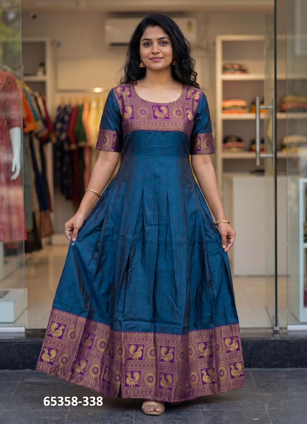 KALYANI - Catalog # 65358 (Set of 6 Readymade Women's Kurtis / Tops) KALYANI - Catalog # 65358 (Set of 6 Readymade Women's Kurtis / Tops)
