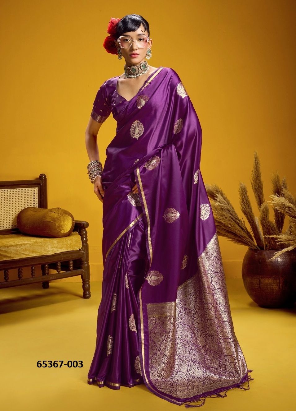 KANTHKALA RAASA - Catalog # 65367 (Set of 6 Sarees) KANTHKALA RAASA - Catalog # 65367 (Set of 6 Sarees)