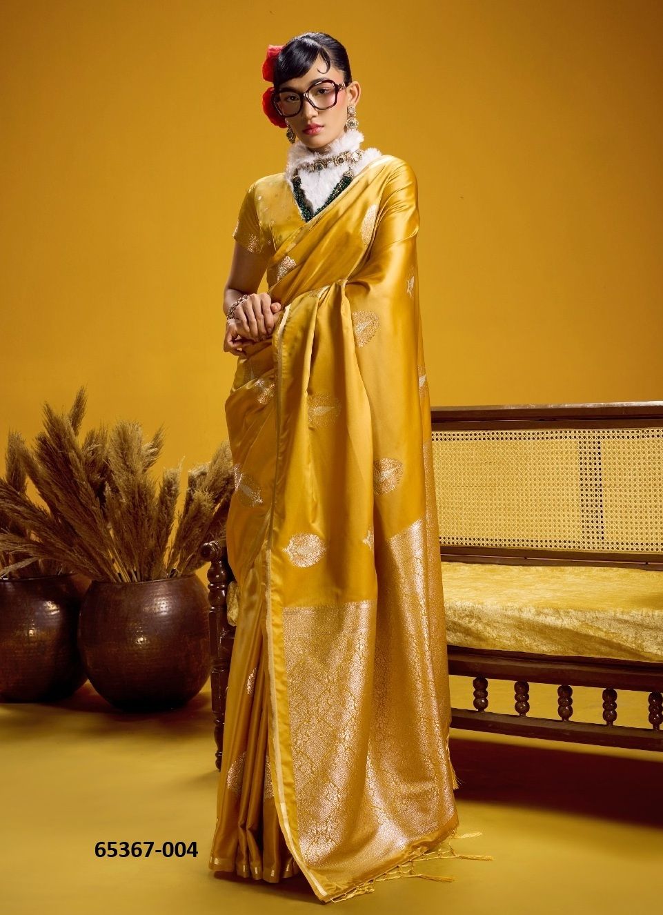 KANTHKALA RAASA - Catalog # 65367 (Set of 6 Sarees) KANTHKALA RAASA - Catalog # 65367 (Set of 6 Sarees)