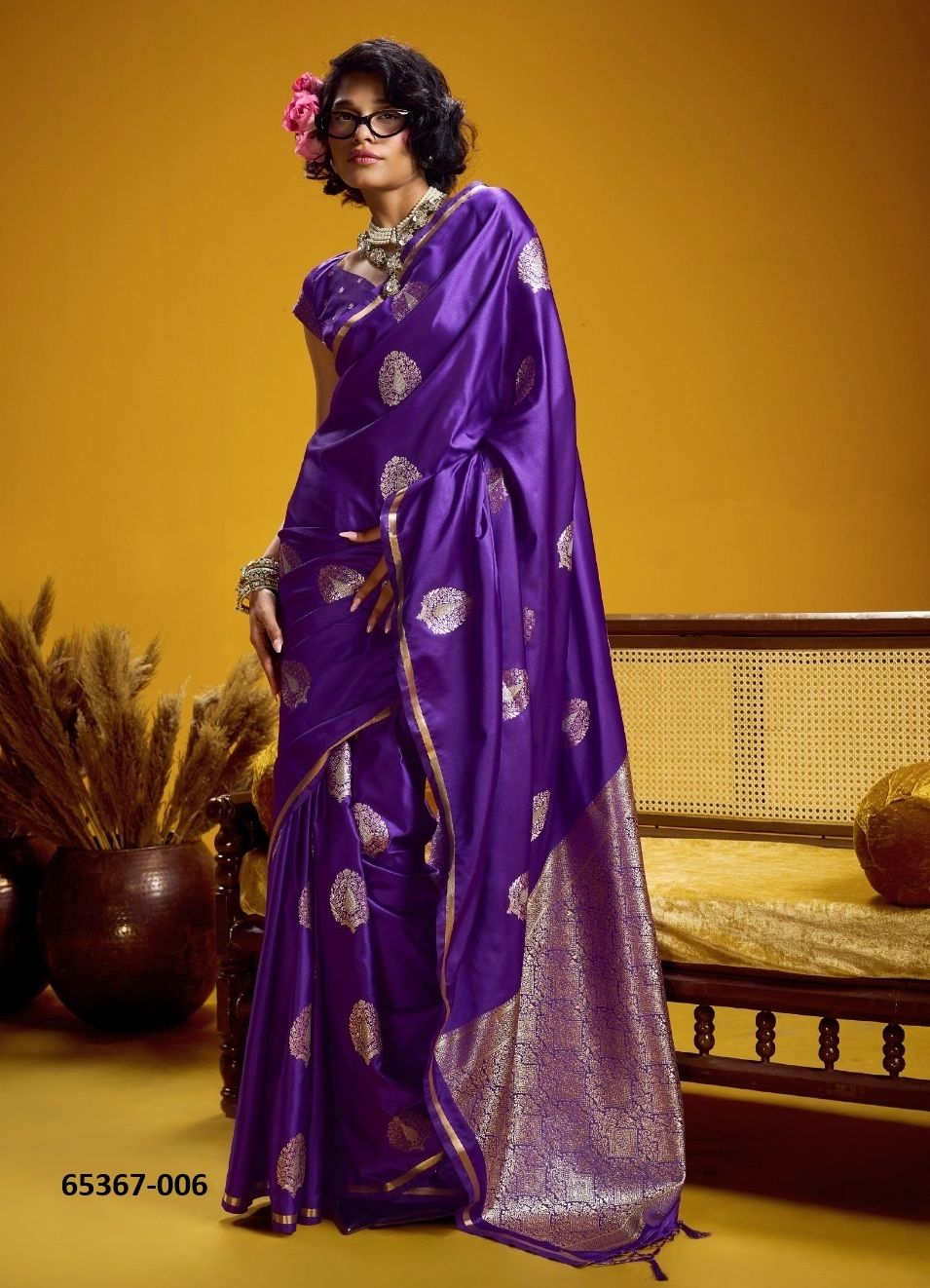 KANTHKALA RAASA - Catalog # 65367 (Set of 6 Sarees) KANTHKALA RAASA - Catalog # 65367 (Set of 6 Sarees)