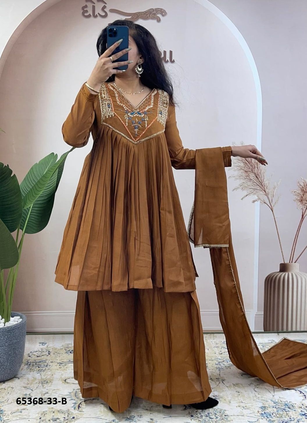 SERIES 33 - Catalog # 65368 (Set of 2 Readymade Salwar Suits)