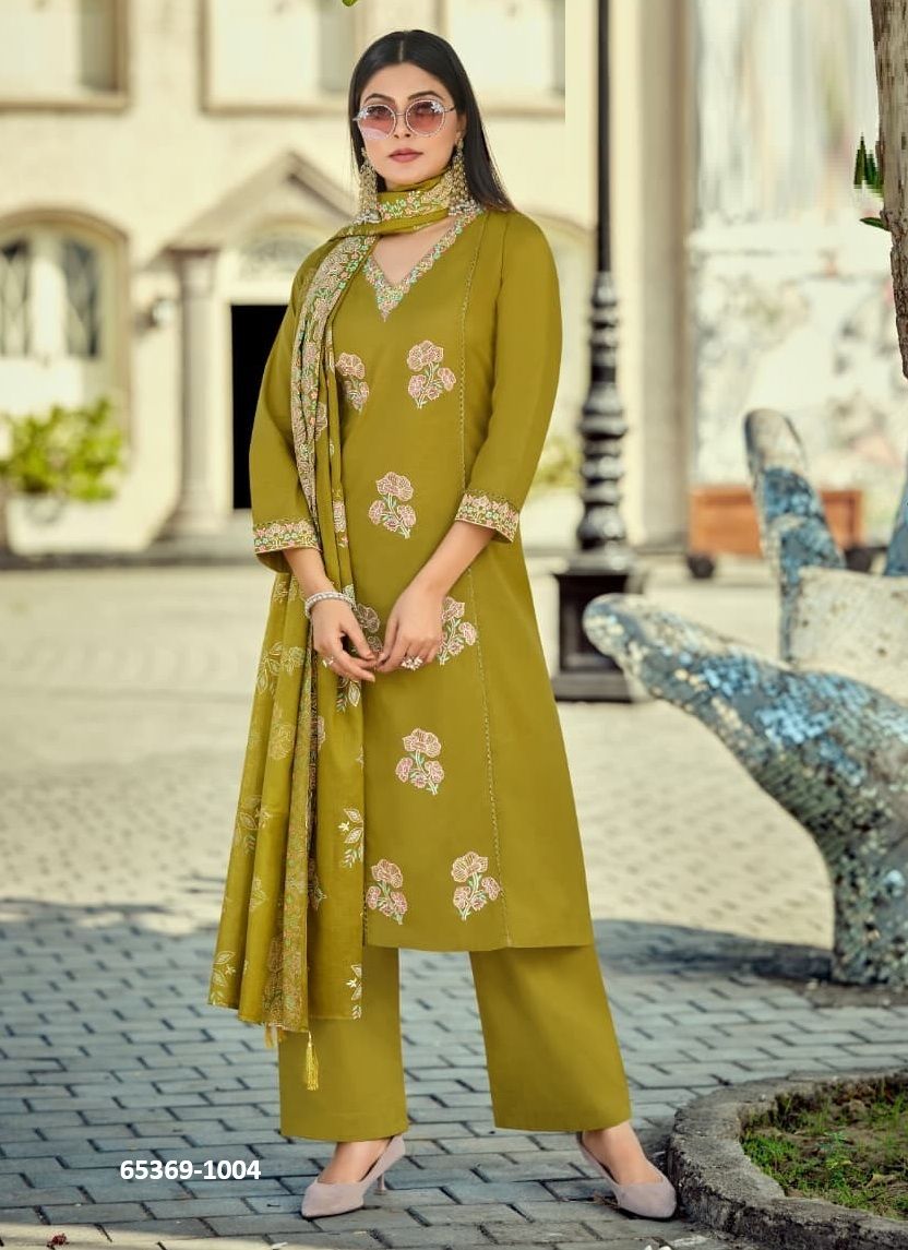 SOFIA - Catalog # 65369 (Set of 4 Readymade Salwar Suits)