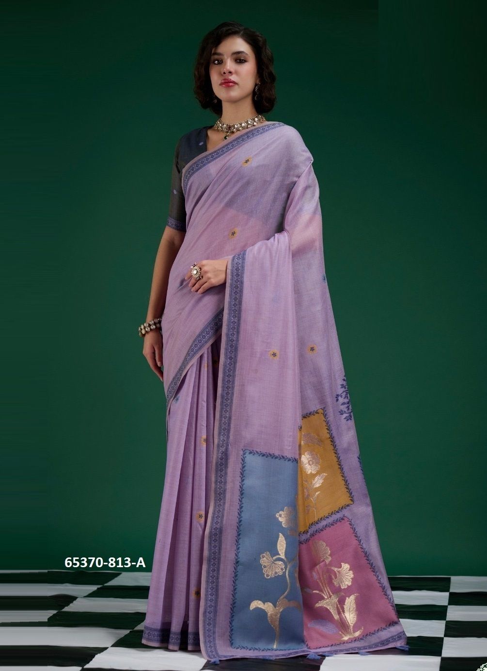 JAMDANI COTTON 2 - Catalog # 65370 (Set of 6 Sarees) JAMDANI COTTON 2 - Catalog # 65370 (Set of 6 Sarees)