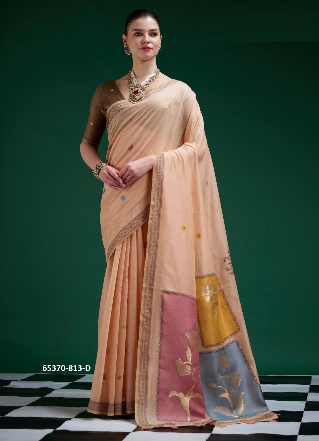 JAMDANI COTTON 2 - Catalog # 65370 (Set of 6 Sarees) JAMDANI COTTON 2 - Catalog # 65370 (Set of 6 Sarees)