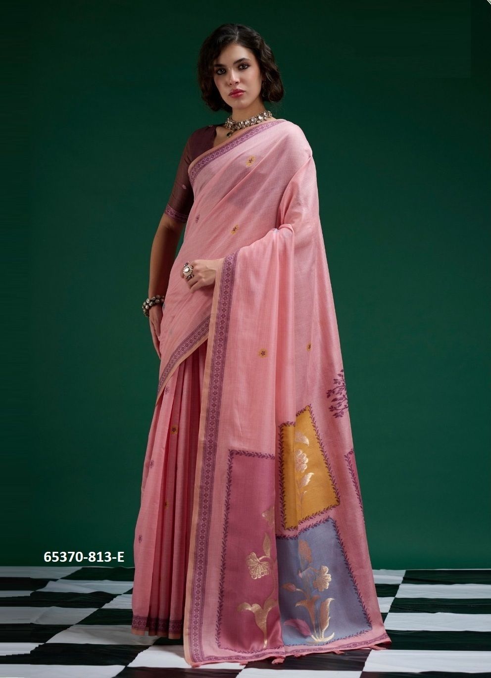 JAMDANI COTTON 2 - Catalog # 65370 (Set of 6 Sarees) JAMDANI COTTON 2 - Catalog # 65370 (Set of 6 Sarees)