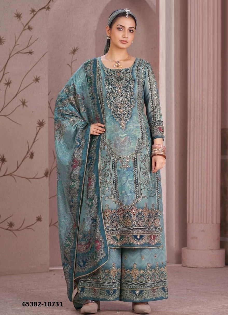 ESHA - Catalog # 65382 (Set of 4 Readymade Salwar Suits) ESHA - Catalog # 65382 (Set of 4 Readymade Salwar Suits)