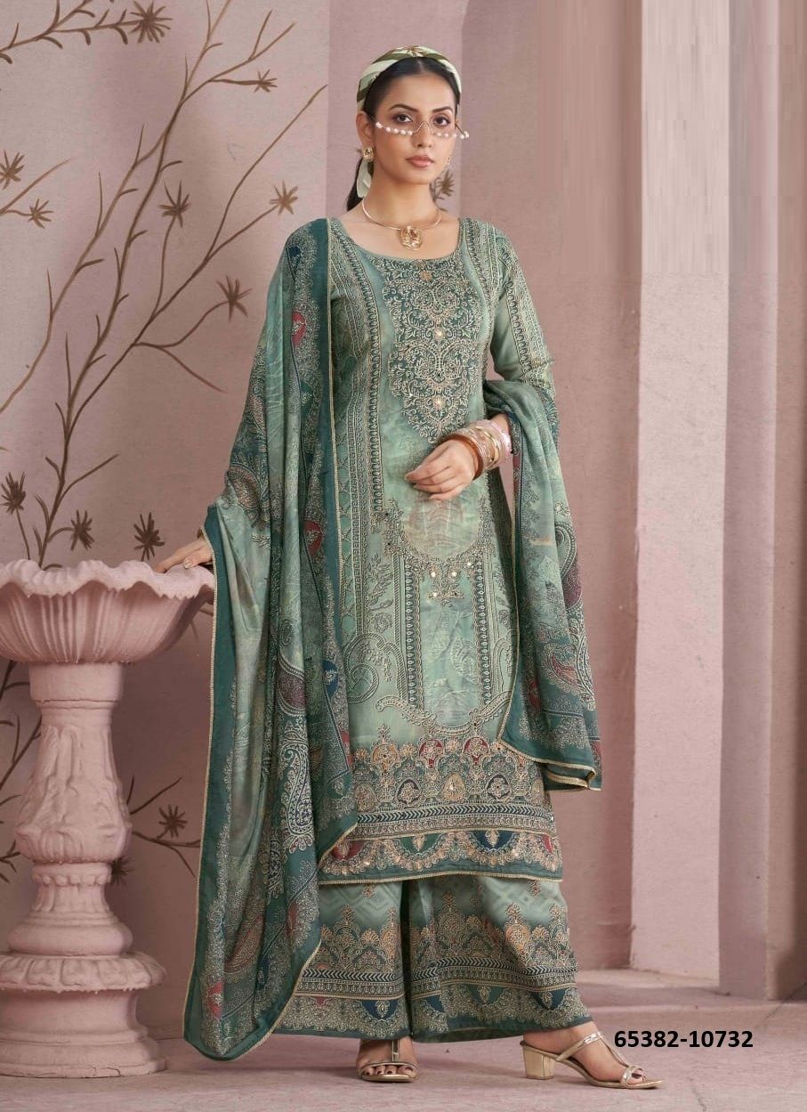 ESHA - Catalog # 65382 (Set of 4 Readymade Salwar Suits) ESHA - Catalog # 65382 (Set of 4 Readymade Salwar Suits)
