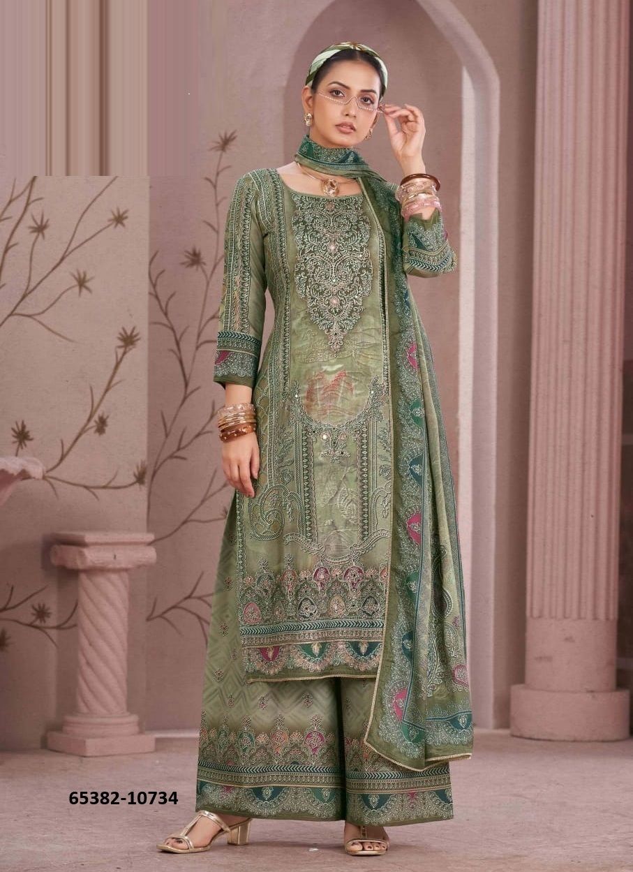 ESHA - Catalog # 65382 (Set of 4 Readymade Salwar Suits) ESHA - Catalog # 65382 (Set of 4 Readymade Salwar Suits)