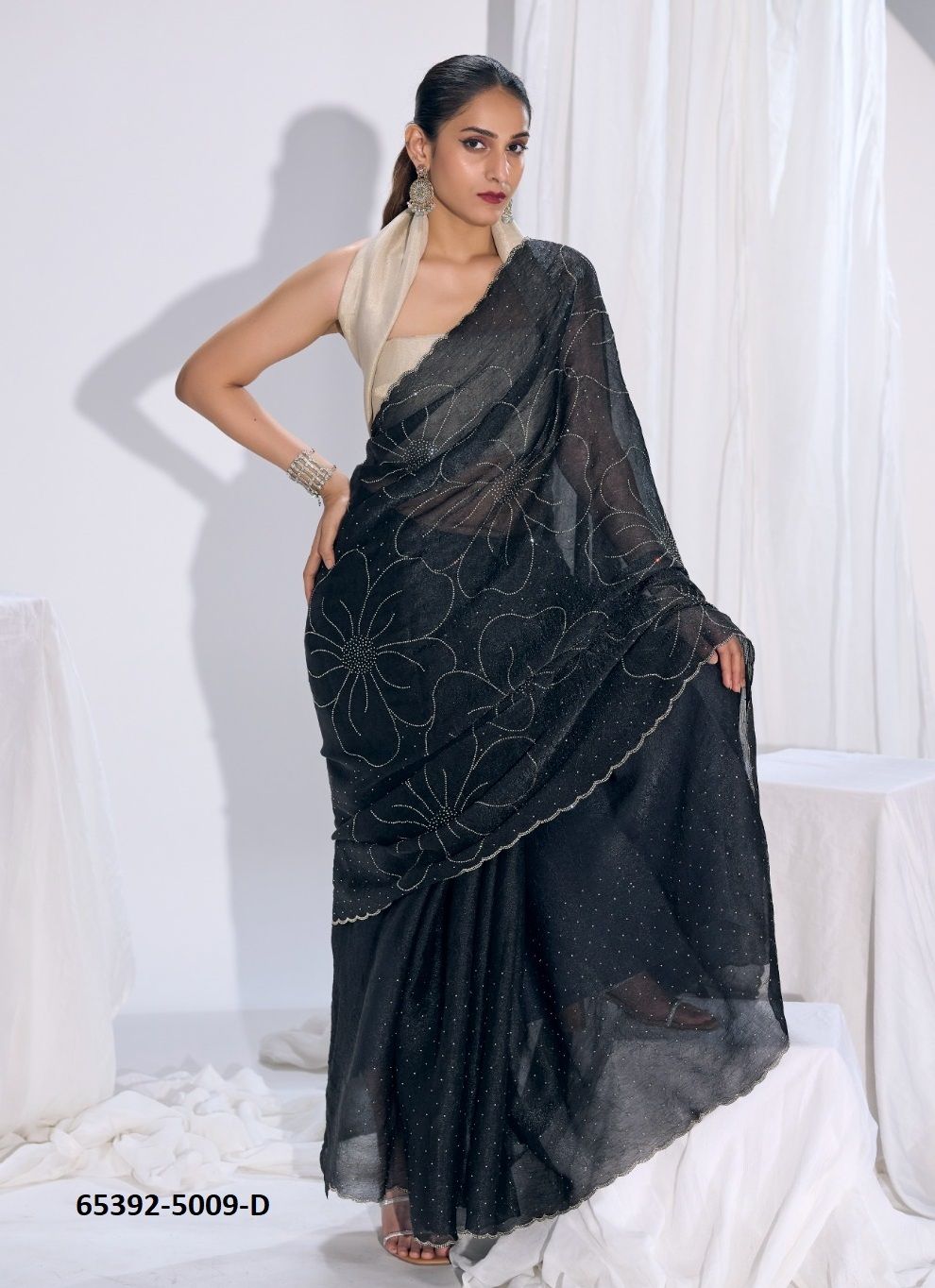 SERIES 5009 - Catalog # 65392 (Set of 4 Sarees)