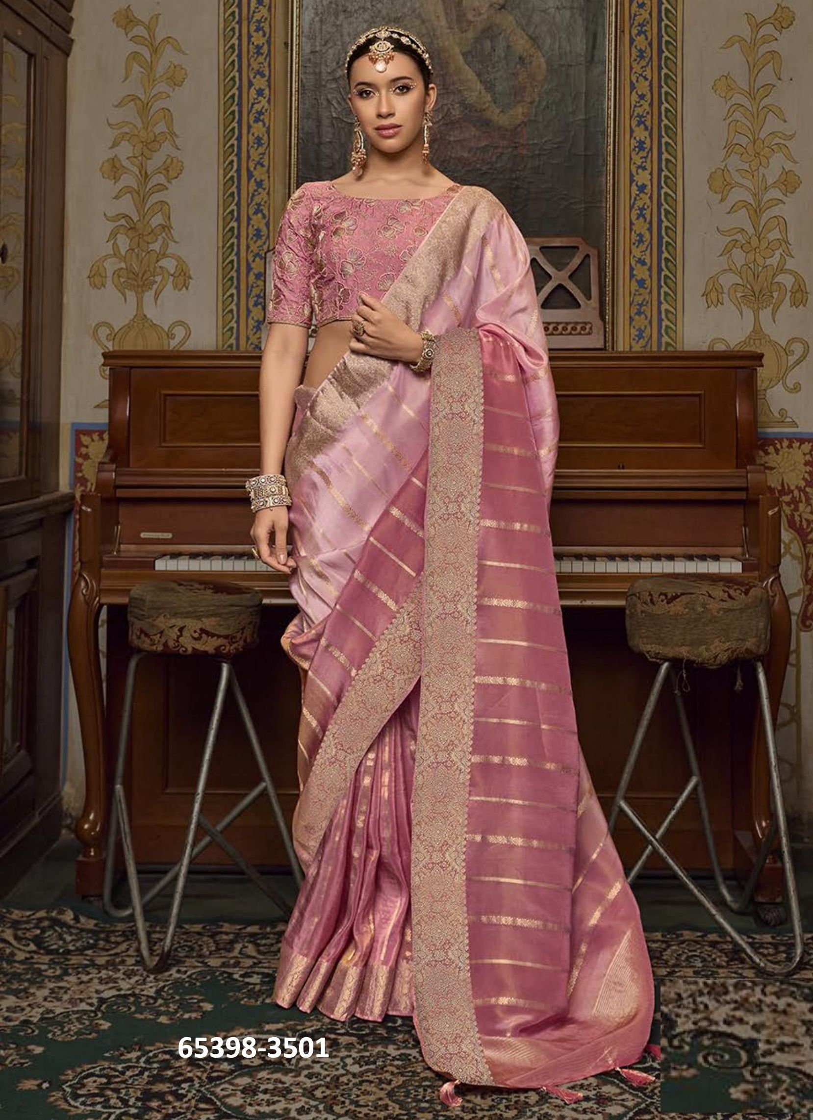 JAYRANI - Catalog # 65398 (Set of 8 Sarees) JAYRANI - Catalog # 65398 (Set of 8 Sarees)