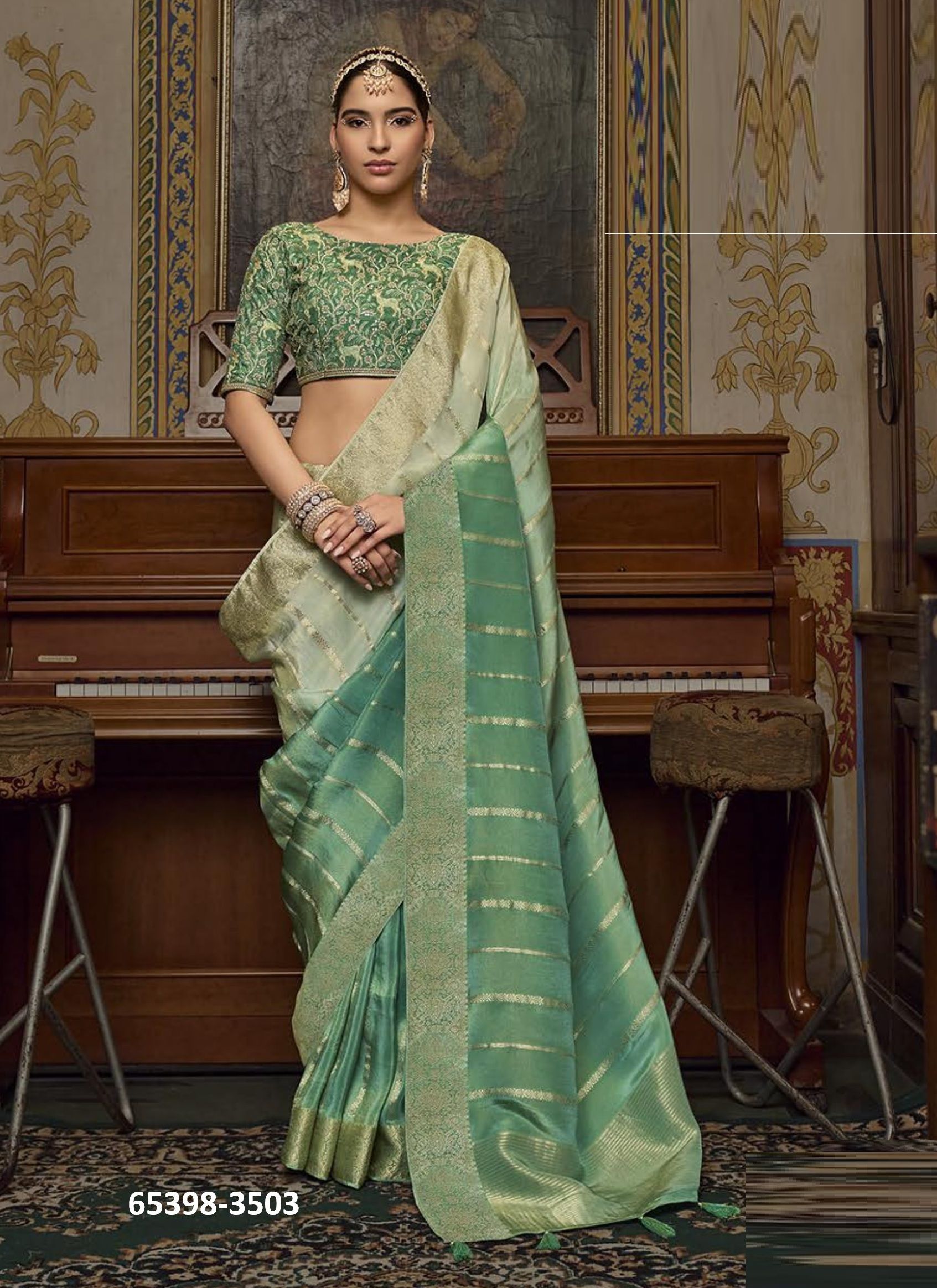 JAYRANI - Catalog # 65398 (Set of 8 Sarees) JAYRANI - Catalog # 65398 (Set of 8 Sarees)