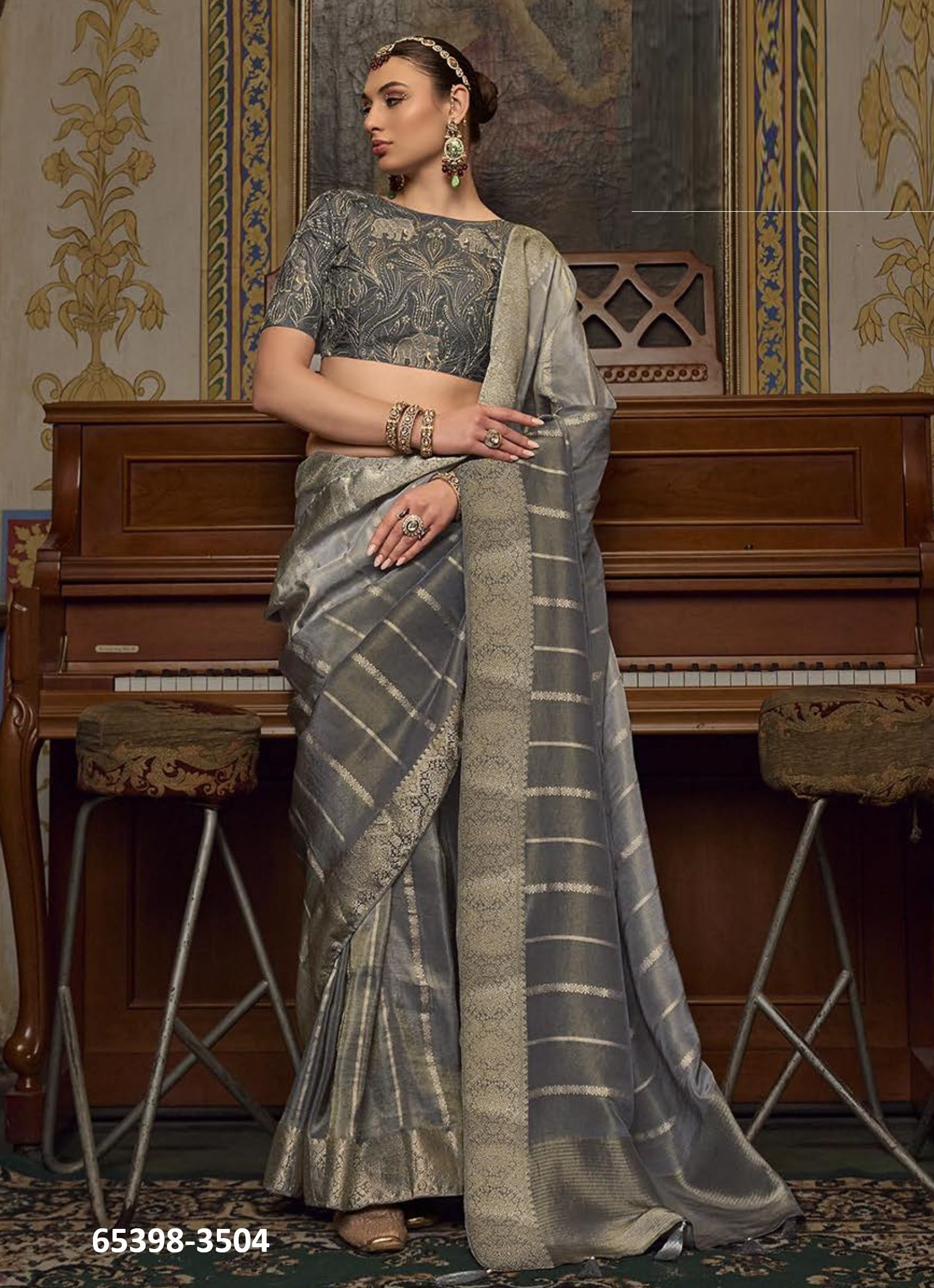 JAYRANI - Catalog # 65398 (Set of 8 Sarees) JAYRANI - Catalog # 65398 (Set of 8 Sarees)