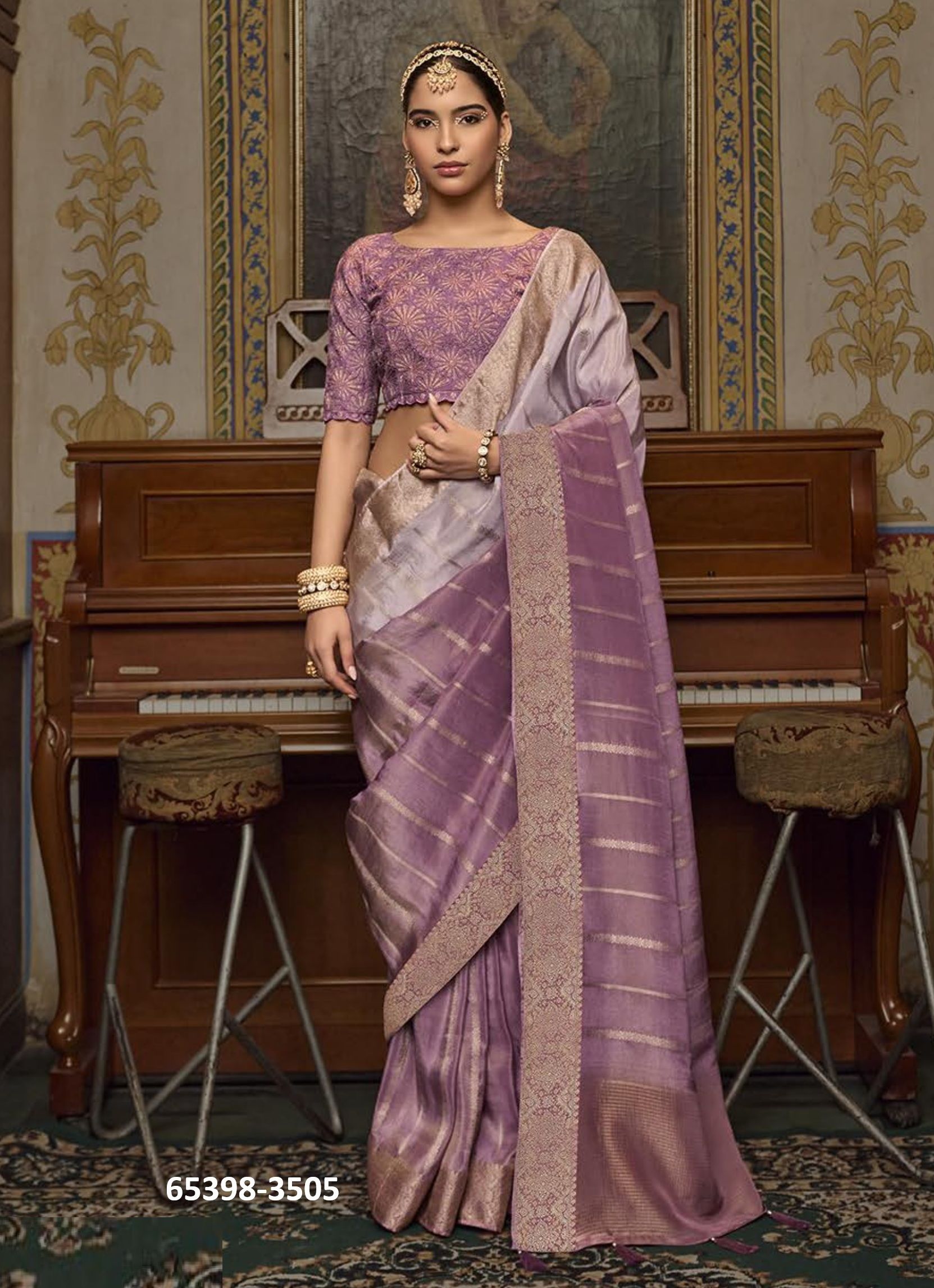 JAYRANI - Catalog # 65398 (Set of 8 Sarees) JAYRANI - Catalog # 65398 (Set of 8 Sarees)