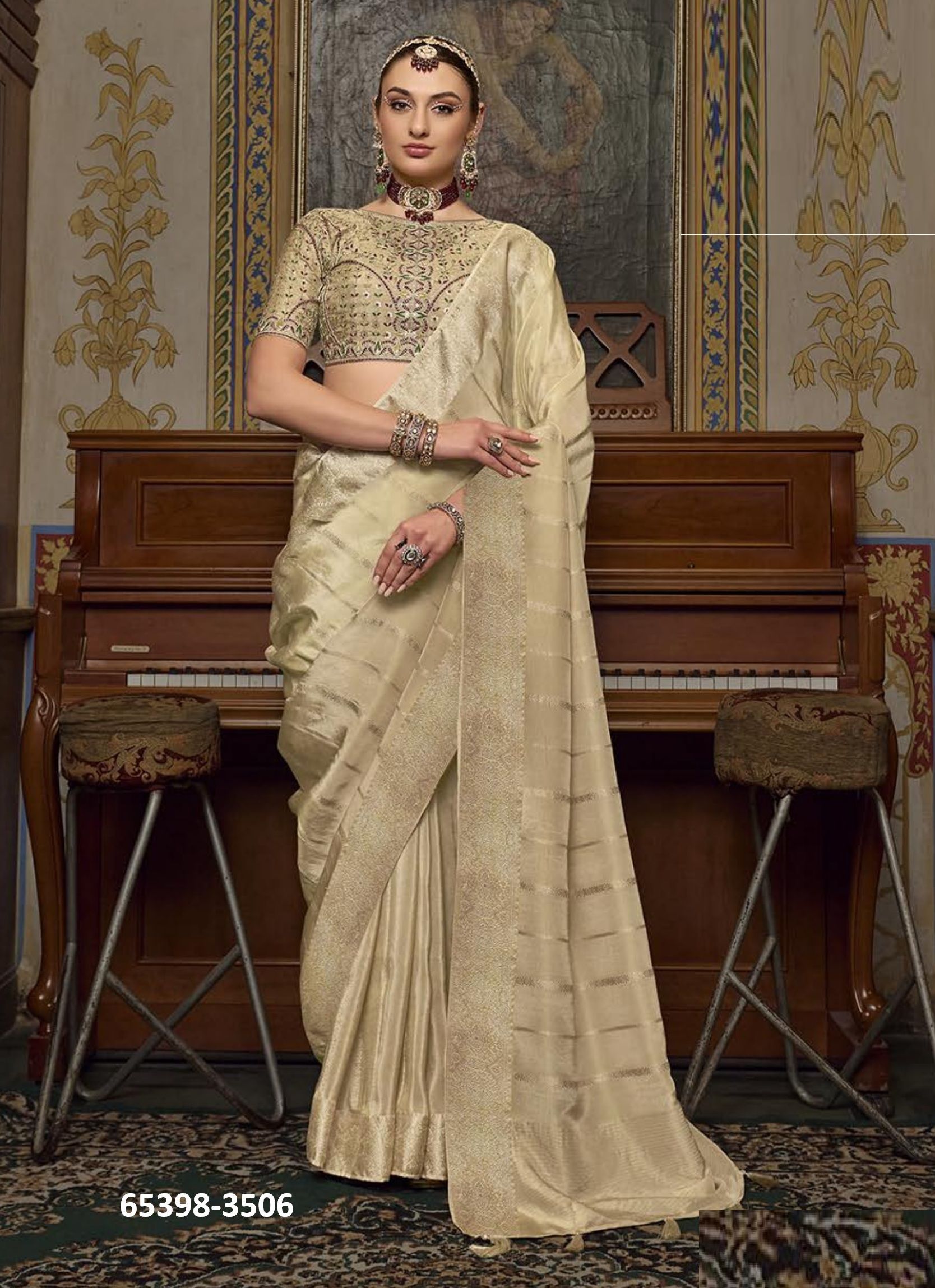 JAYRANI - Catalog # 65398 (Set of 8 Sarees) JAYRANI - Catalog # 65398 (Set of 8 Sarees)