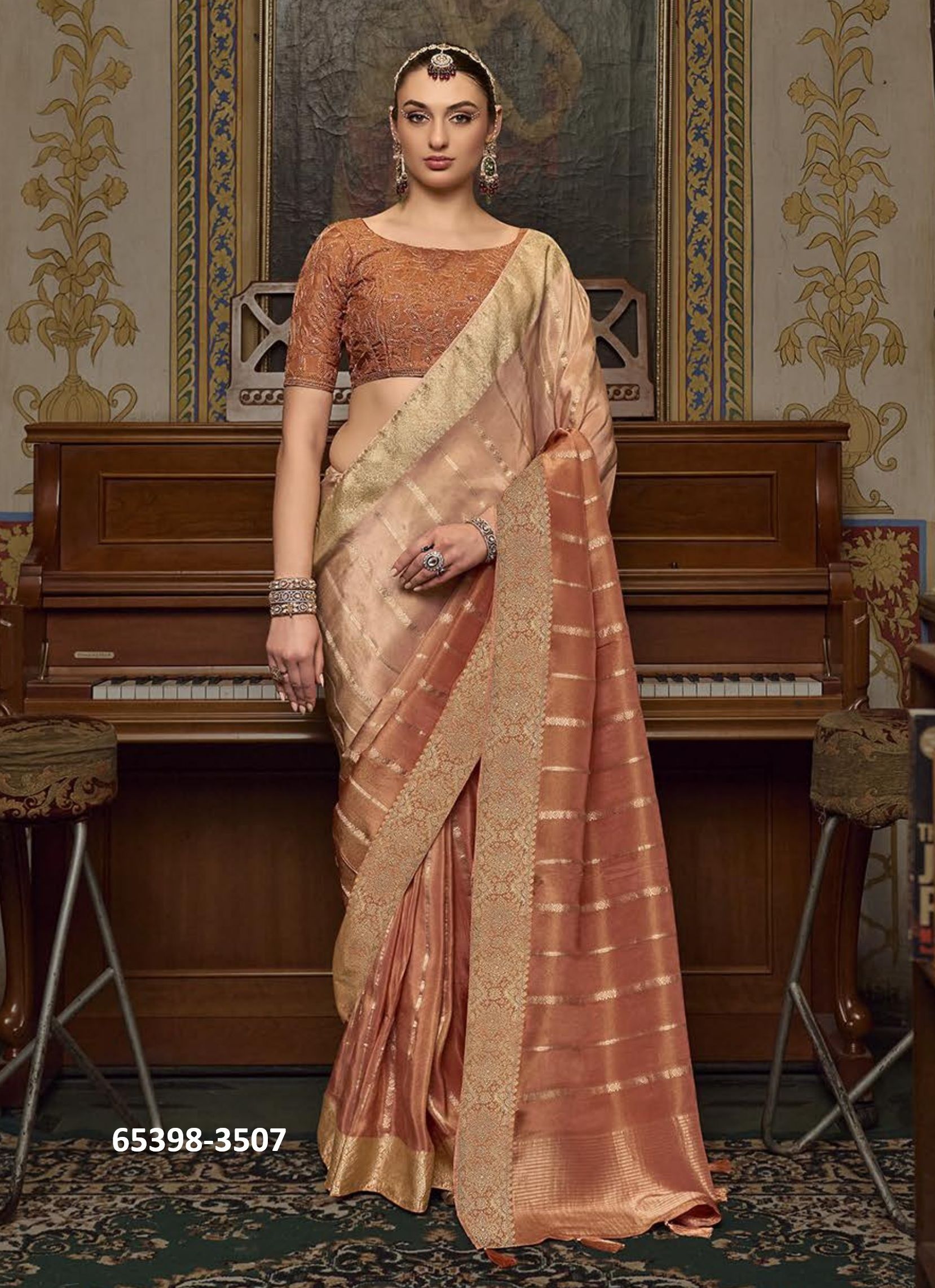 JAYRANI - Catalog # 65398 (Set of 8 Sarees) JAYRANI - Catalog # 65398 (Set of 8 Sarees)