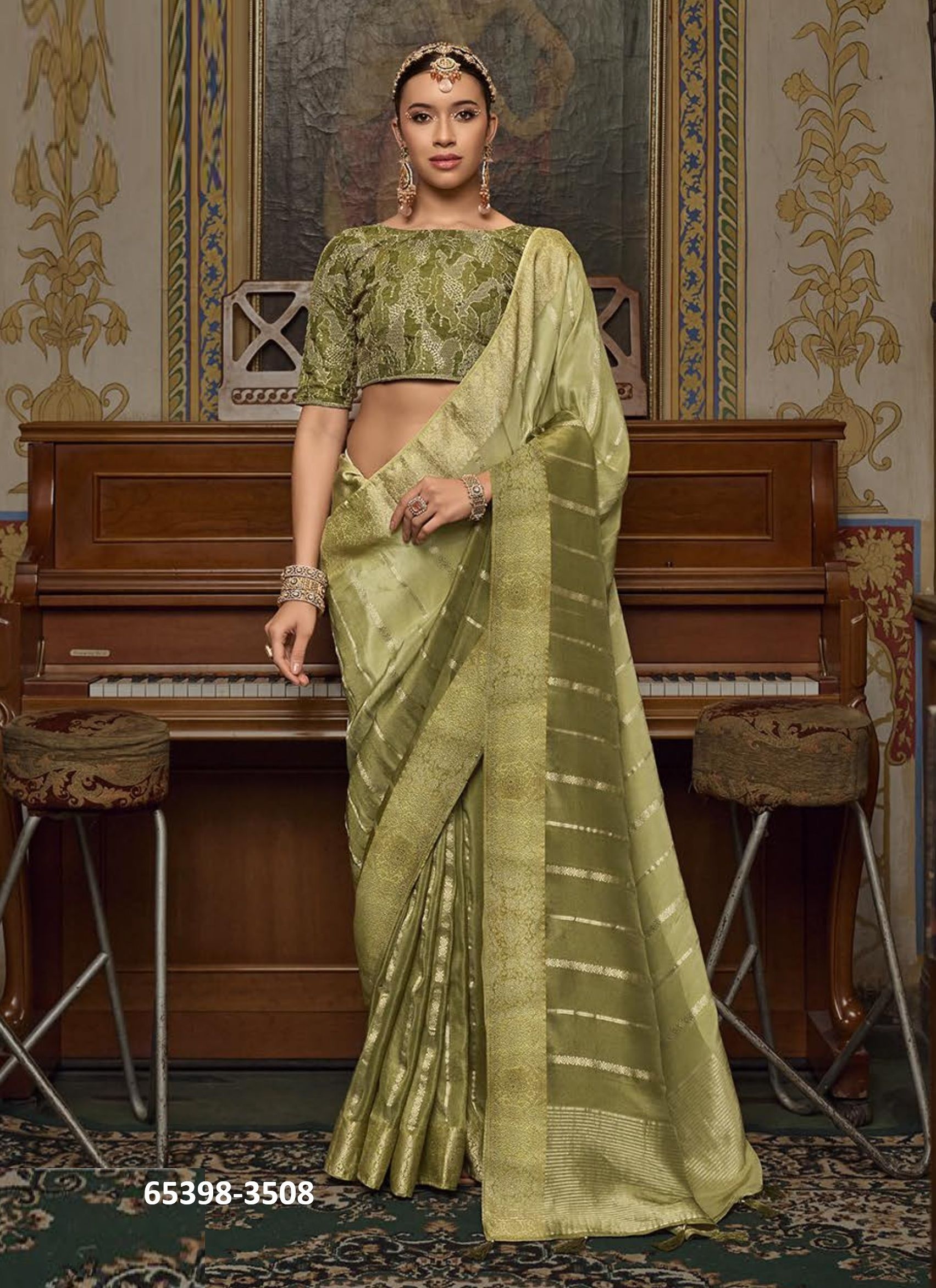 JAYRANI - Catalog # 65398 (Set of 8 Sarees) JAYRANI - Catalog # 65398 (Set of 8 Sarees)