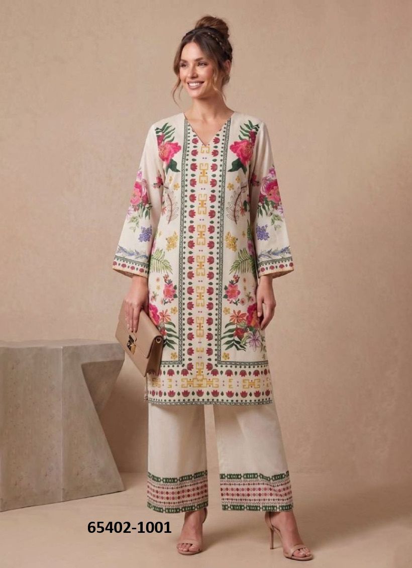 KURTI CO-ORD SET 1 - Catalog # 65402 (Set of 6 Tops With Bottoms) KURTI CO-ORD SET 1 - Catalog # 65402 (Set of 6 Tops With Bottoms)
