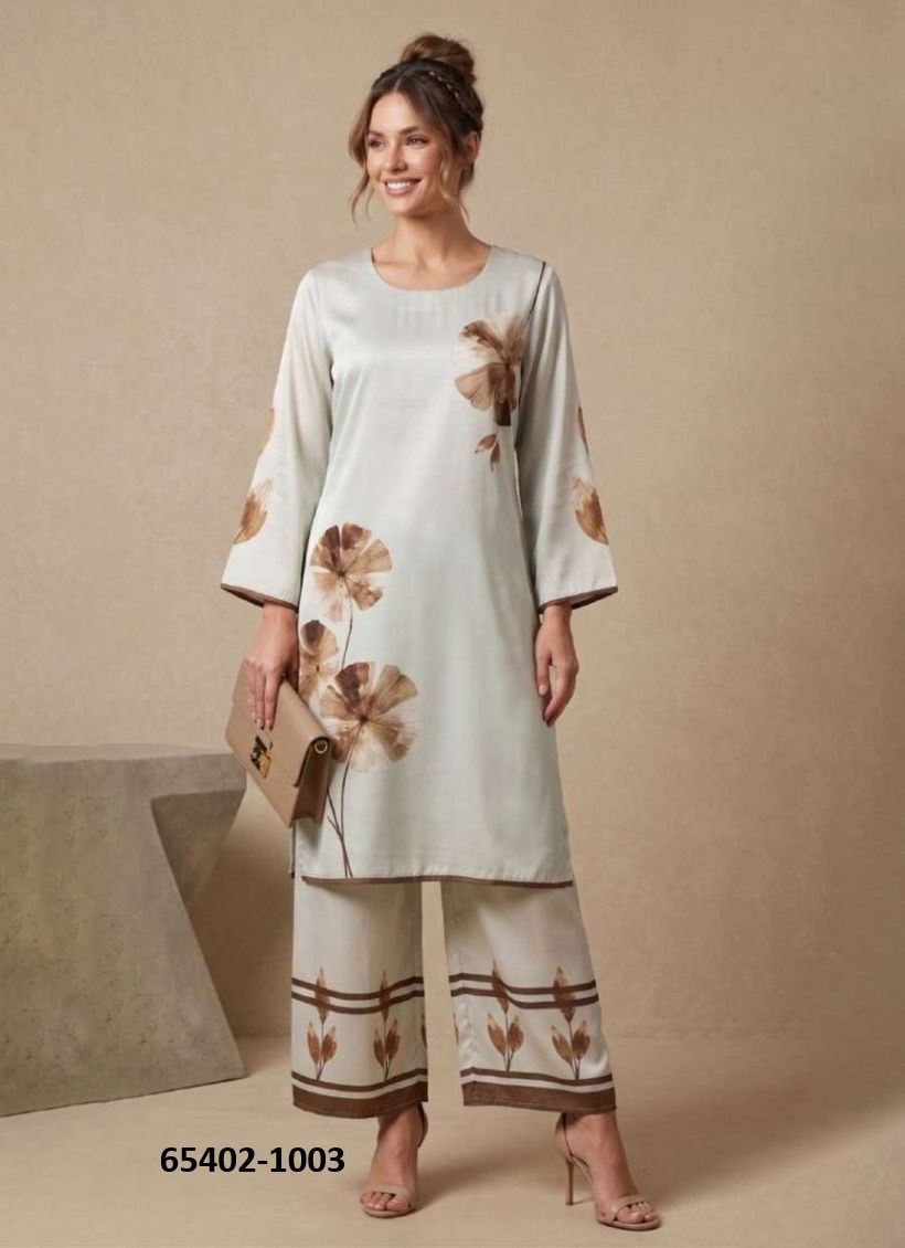 KURTI CO-ORD SET 1 - Catalog # 65402 (Set of 6 Tops With Bottoms) KURTI CO-ORD SET 1 - Catalog # 65402 (Set of 6 Tops With Bottoms)