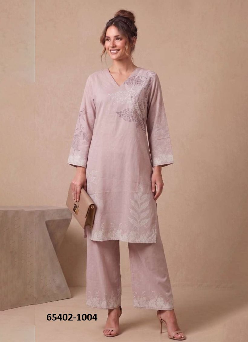 KURTI CO-ORD SET 1 - Catalog # 65402 (Set of 6 Tops With Bottoms) KURTI CO-ORD SET 1 - Catalog # 65402 (Set of 6 Tops With Bottoms)