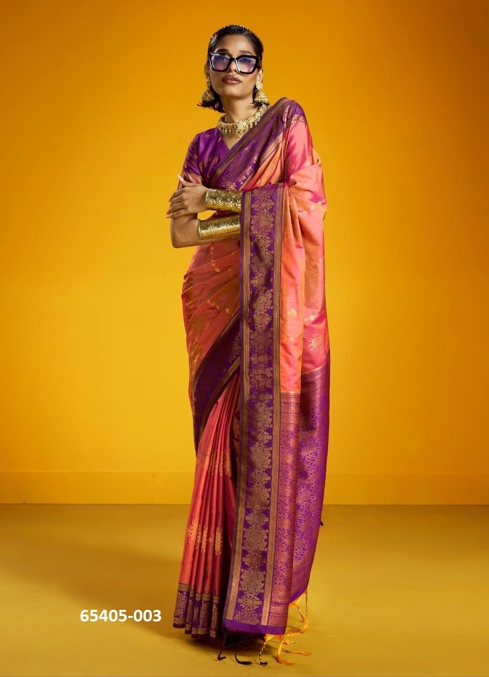 KILKAARI IKKAT - Catalog # 65405 (Set of 6 Sarees) KILKAARI IKKAT - Catalog # 65405 (Set of 6 Sarees)