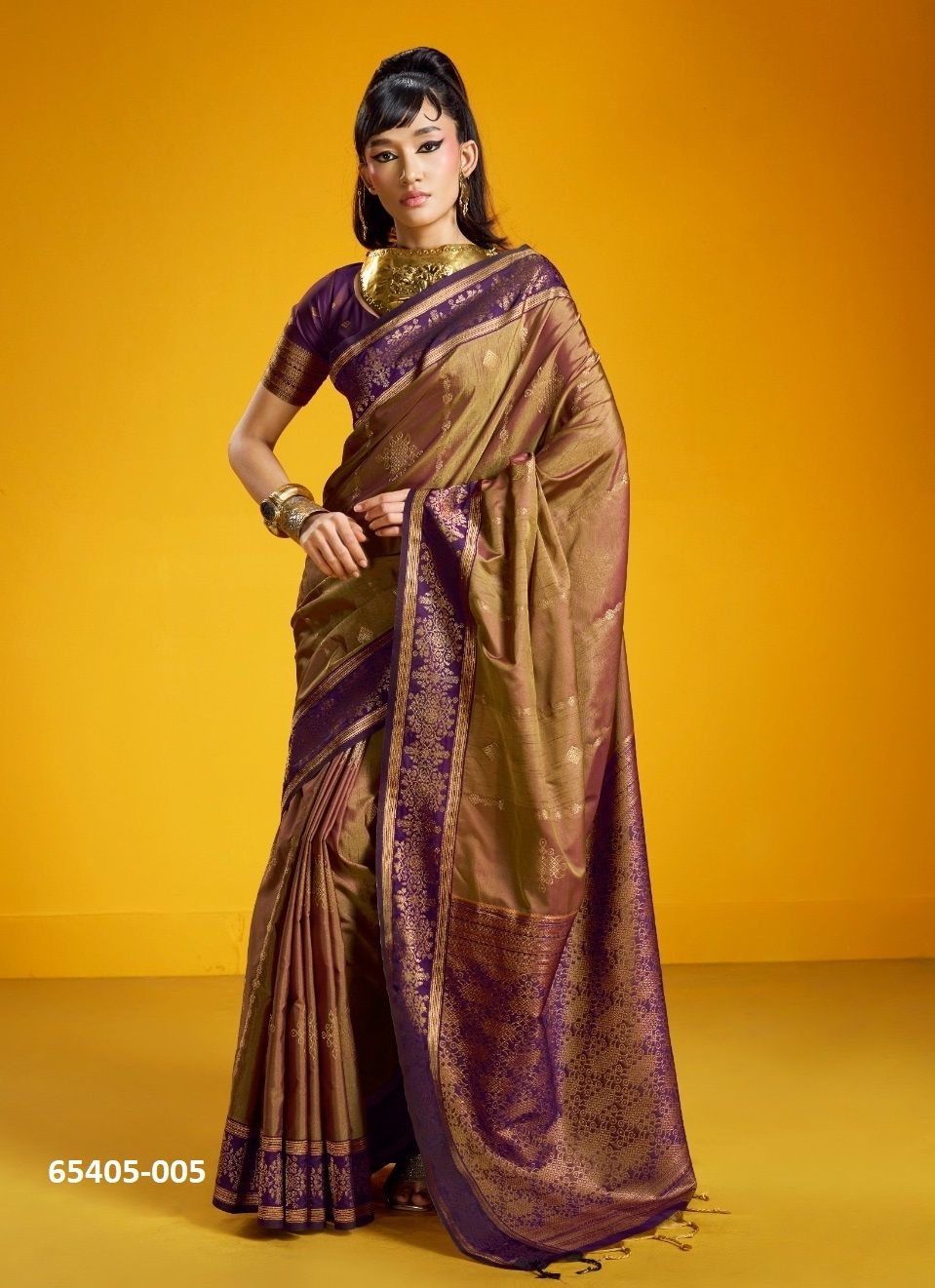 KILKAARI IKKAT - Catalog # 65405 (Set of 6 Sarees) KILKAARI IKKAT - Catalog # 65405 (Set of 6 Sarees)