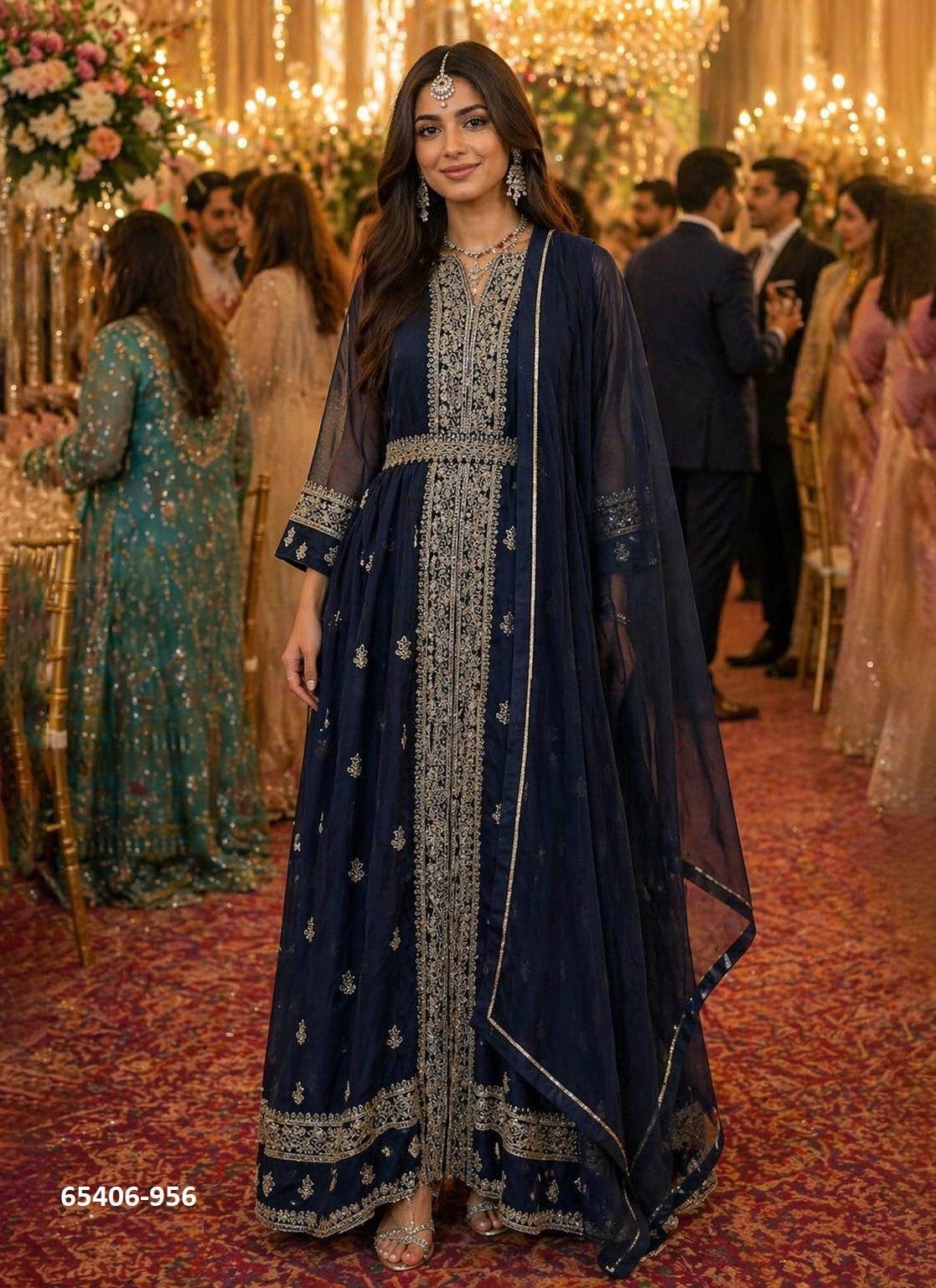 KAJAL - Catalog # 65406 (Set of 5 Readymade Salwar Suits) KAJAL - Catalog # 65406 (Set of 5 Readymade Salwar Suits)