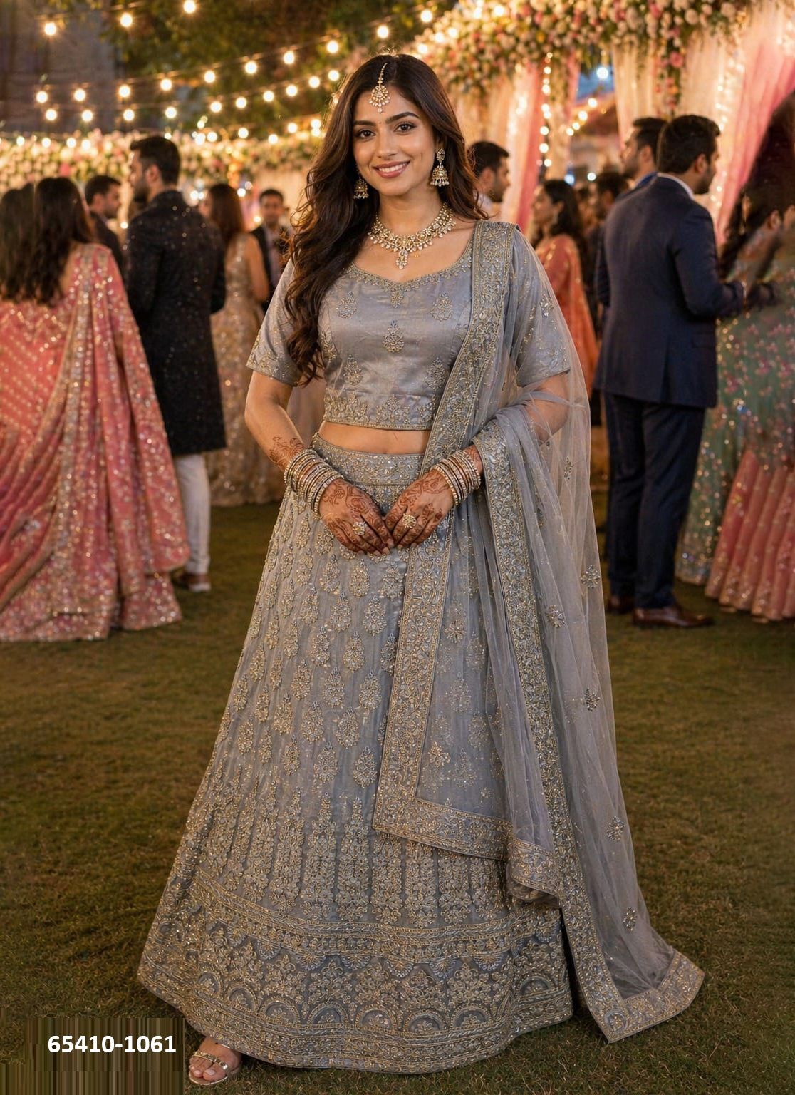 NIRALI - Catalog # 65410 (Set of 2 Readymade Lehengas) NIRALI - Catalog # 65410 (Set of 2 Readymade Lehengas)