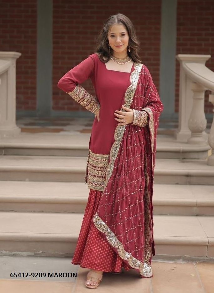 SERIES 9209 - Catalog # 65412 (Set of 2 Readymade Salwar Suits) SERIES 9209 - Catalog # 65412 (Set of 2 Readymade Salwar Suits)