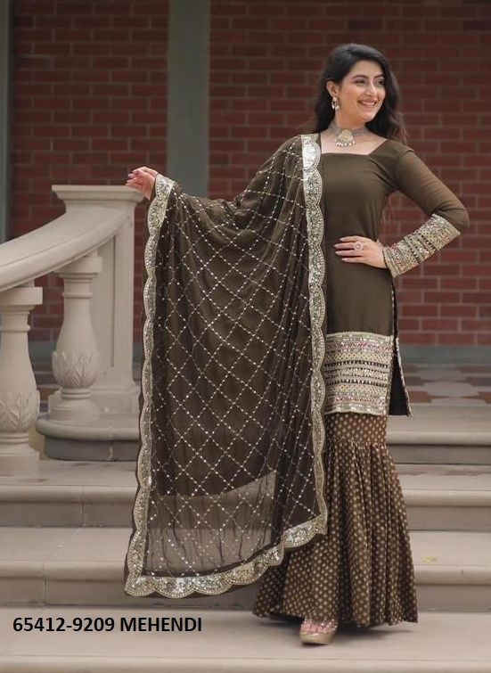 SERIES 9209 - Catalog # 65412 (Set of 2 Readymade Salwar Suits) SERIES 9209 - Catalog # 65412 (Set of 2 Readymade Salwar Suits)