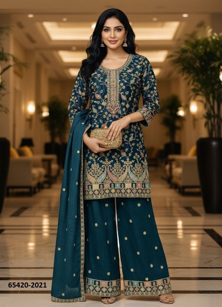 SERIES 2020 - Catalog # 65420 (Set of 4 Readymade Salwar Suits) SERIES 2020 - Catalog # 65420 (Set of 4 Readymade Salwar Suits)