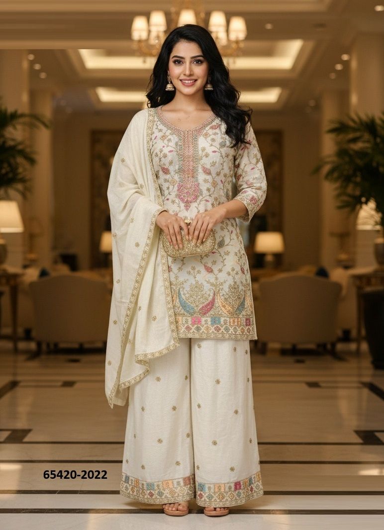 SERIES 2020 - Catalog # 65420 (Set of 4 Readymade Salwar Suits) SERIES 2020 - Catalog # 65420 (Set of 4 Readymade Salwar Suits)