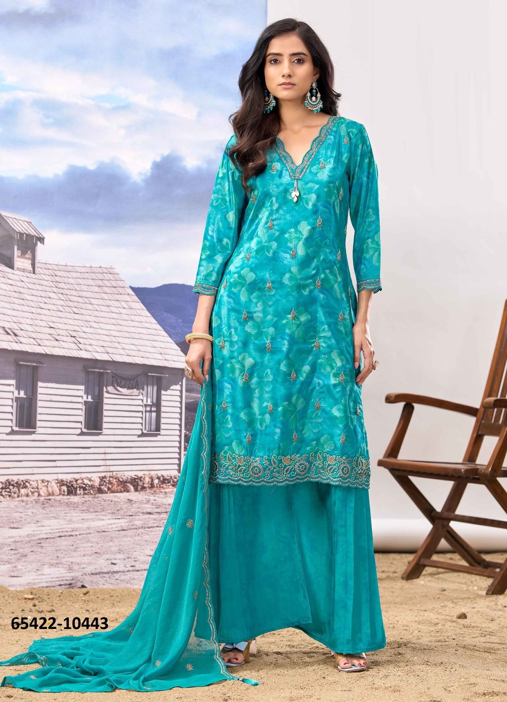 RANGRITI - Catalog # 65422 (Set of 4 Readymade Salwar Suits) RANGRITI - Catalog # 65422 (Set of 4 Readymade Salwar Suits)