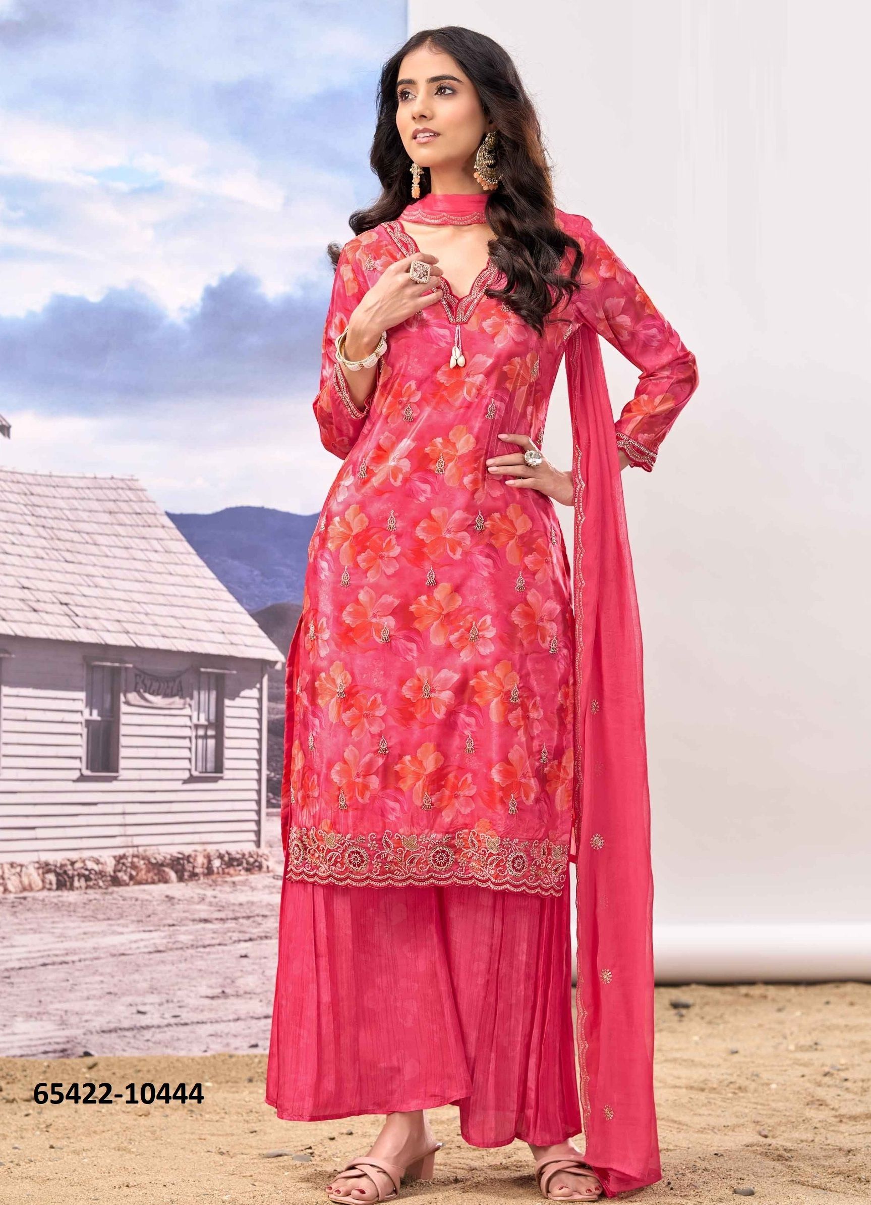 RANGRITI - Catalog # 65422 (Set of 4 Readymade Salwar Suits) RANGRITI - Catalog # 65422 (Set of 4 Readymade Salwar Suits)