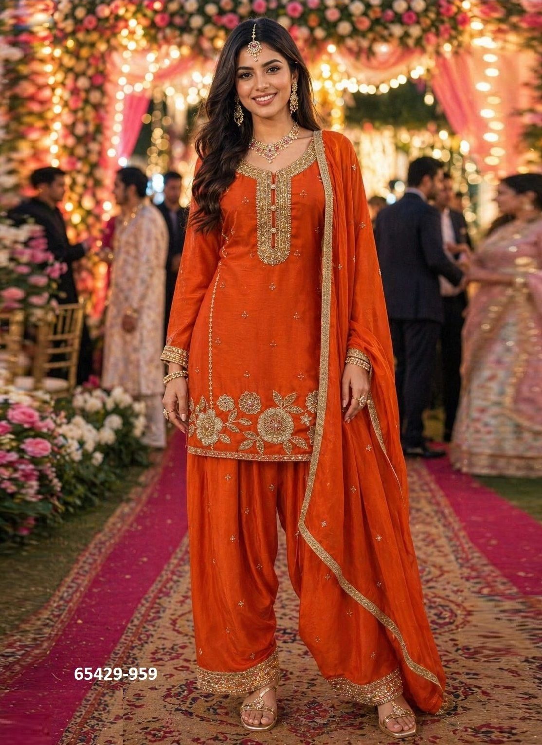 MASTANI - Catalog # 65429 (Set of 3 Readymade Salwar Suits) MASTANI - Catalog # 65429 (Set of 3 Readymade Salwar Suits)