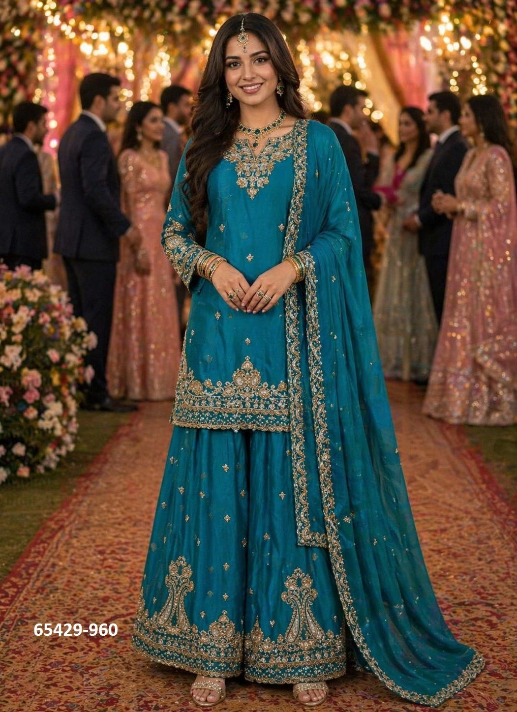 MASTANI - Catalog # 65429 (Set of 3 Readymade Salwar Suits) MASTANI - Catalog # 65429 (Set of 3 Readymade Salwar Suits)