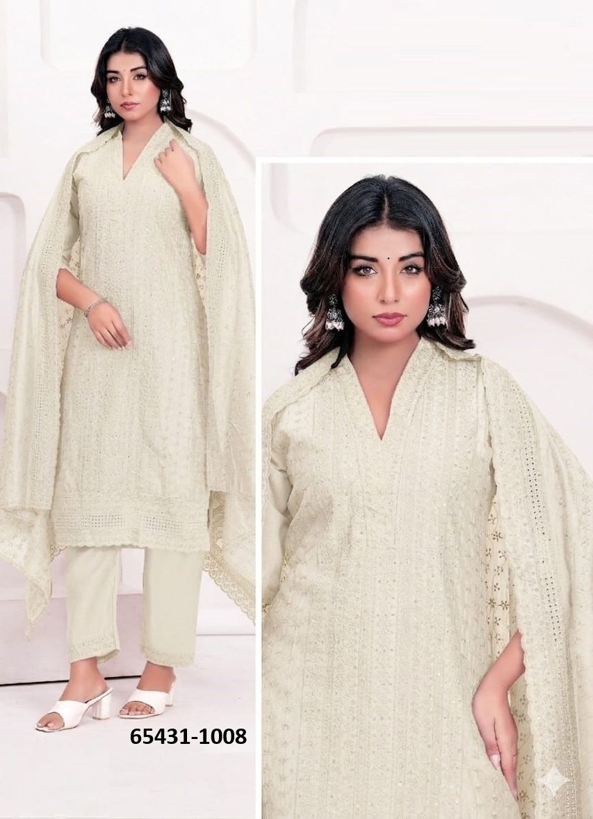TANIYA - Catalog # 65431 (Set of 7 SIZE-SETS [Readymade Salwar Suits])