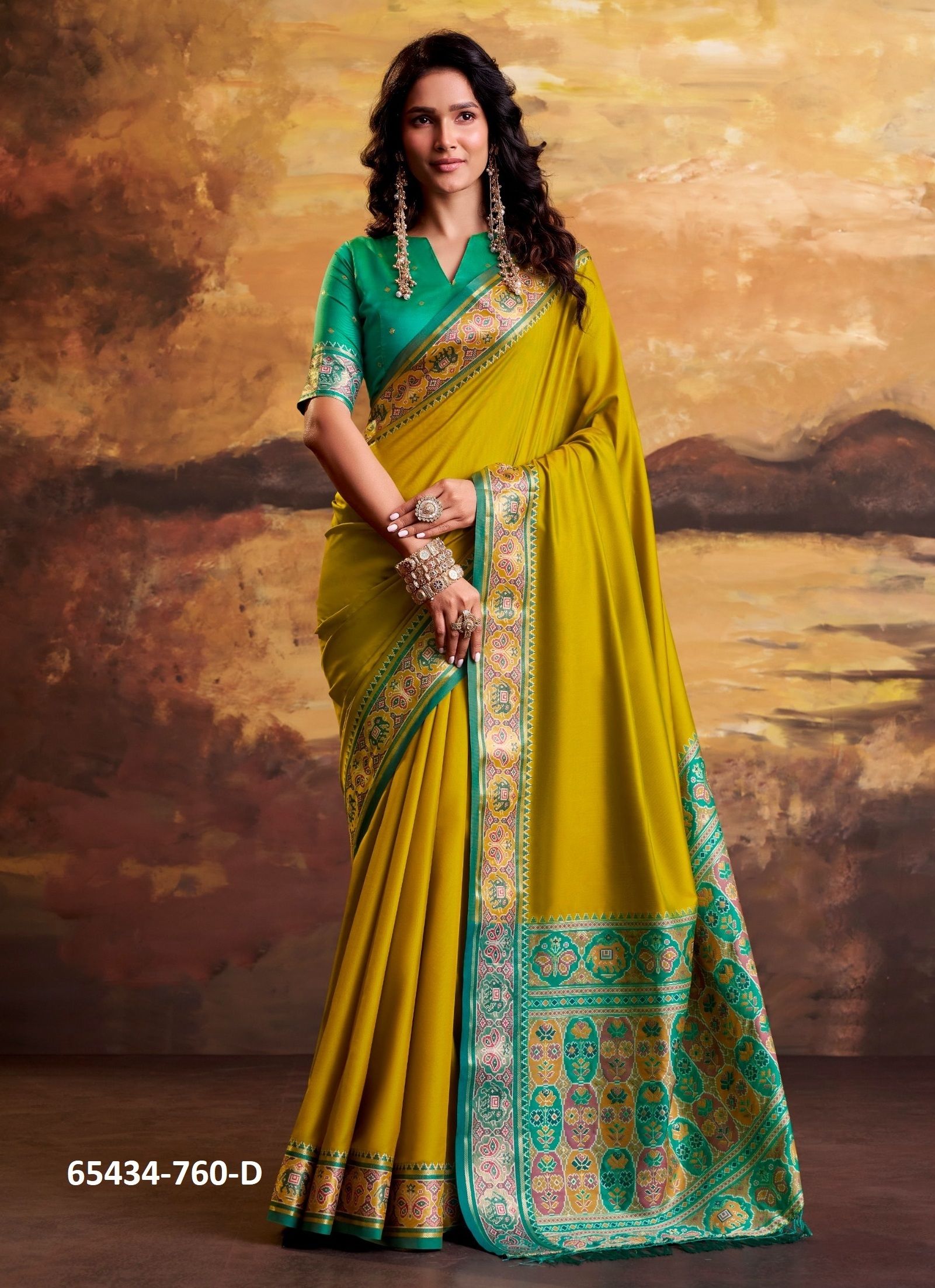VRINDAVAN SILK 2 - Catalog # 65434 (Set of 6 Sarees) VRINDAVAN SILK 2 - Catalog # 65434 (Set of 6 Sarees)