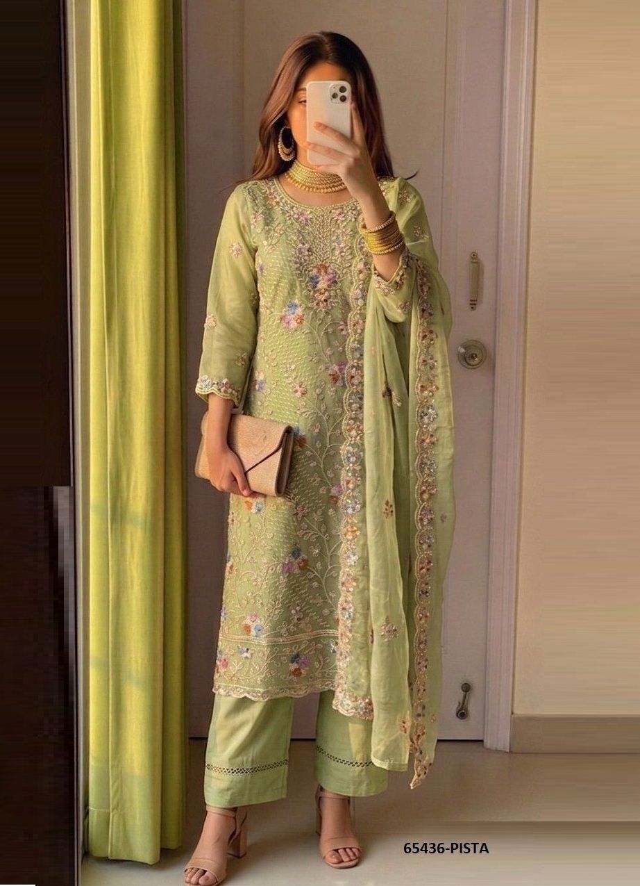 ANAYA 3 - Catalog # 65436 (Set of 4 Readymade Salwar Suits)