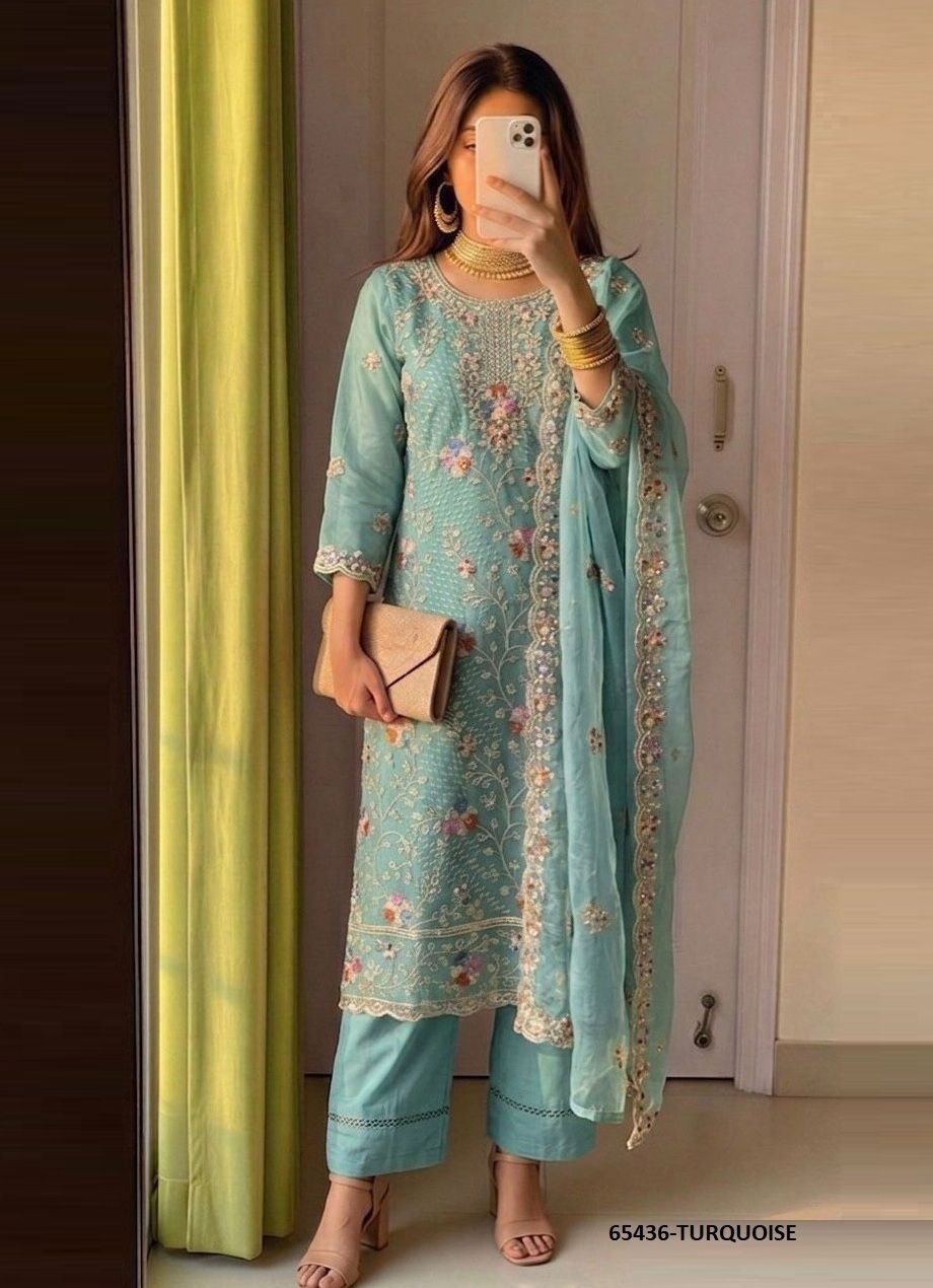 ANAYA 3 - Catalog # 65436 (Set of 4 Readymade Salwar Suits)