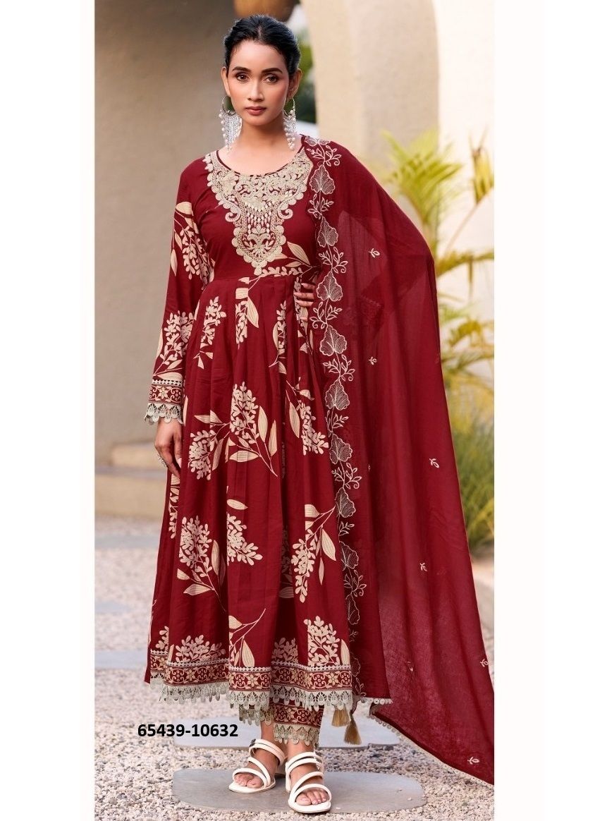 VIOLET - Catalog # 65439 (Set of 4 Readymade Salwar Suits) VIOLET - Catalog # 65439 (Set of 4 Readymade Salwar Suits)