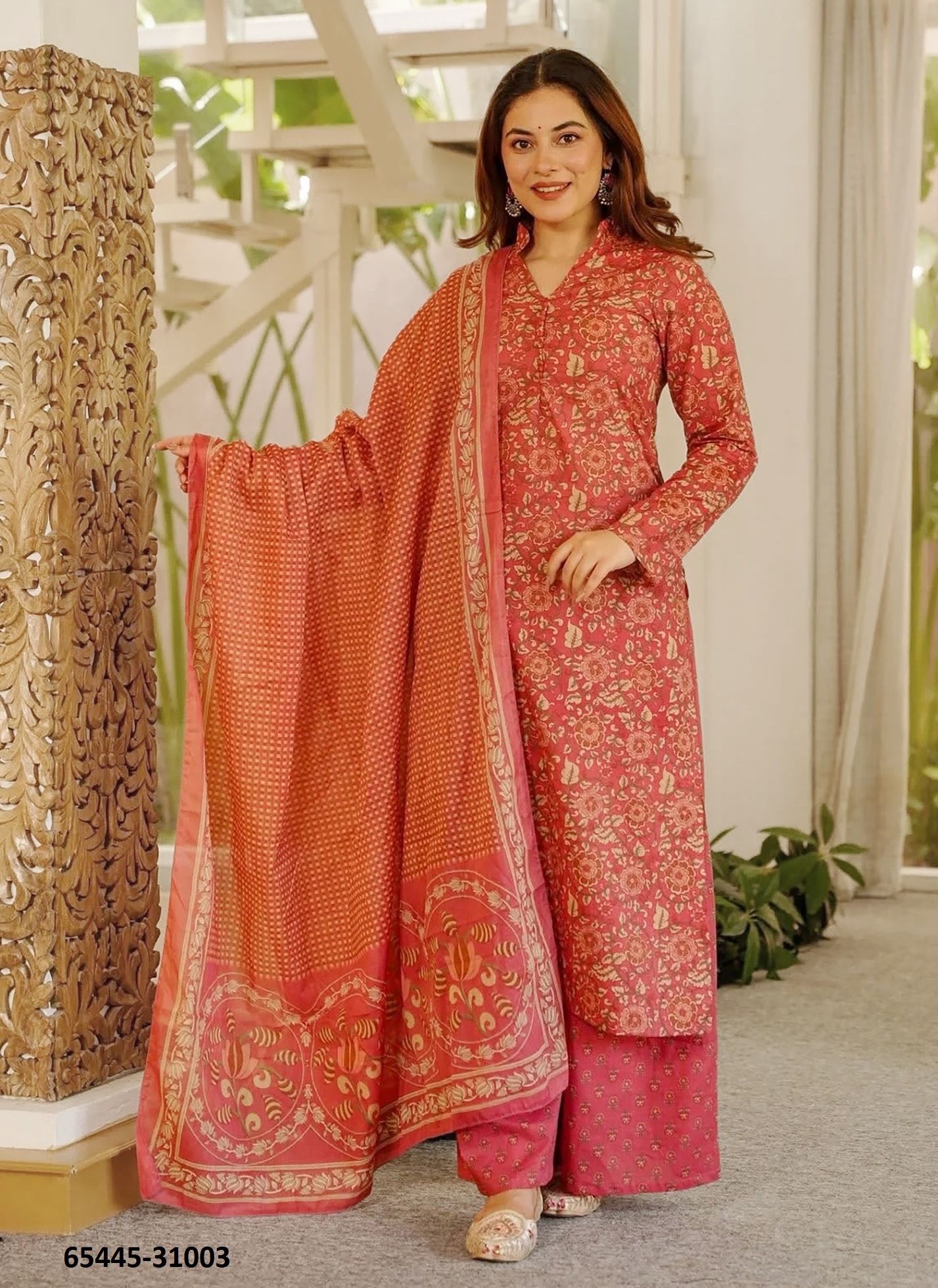 LUCAYA 31 - Catalog # 65445 (Set of 4 Readymade Salwar Suits)