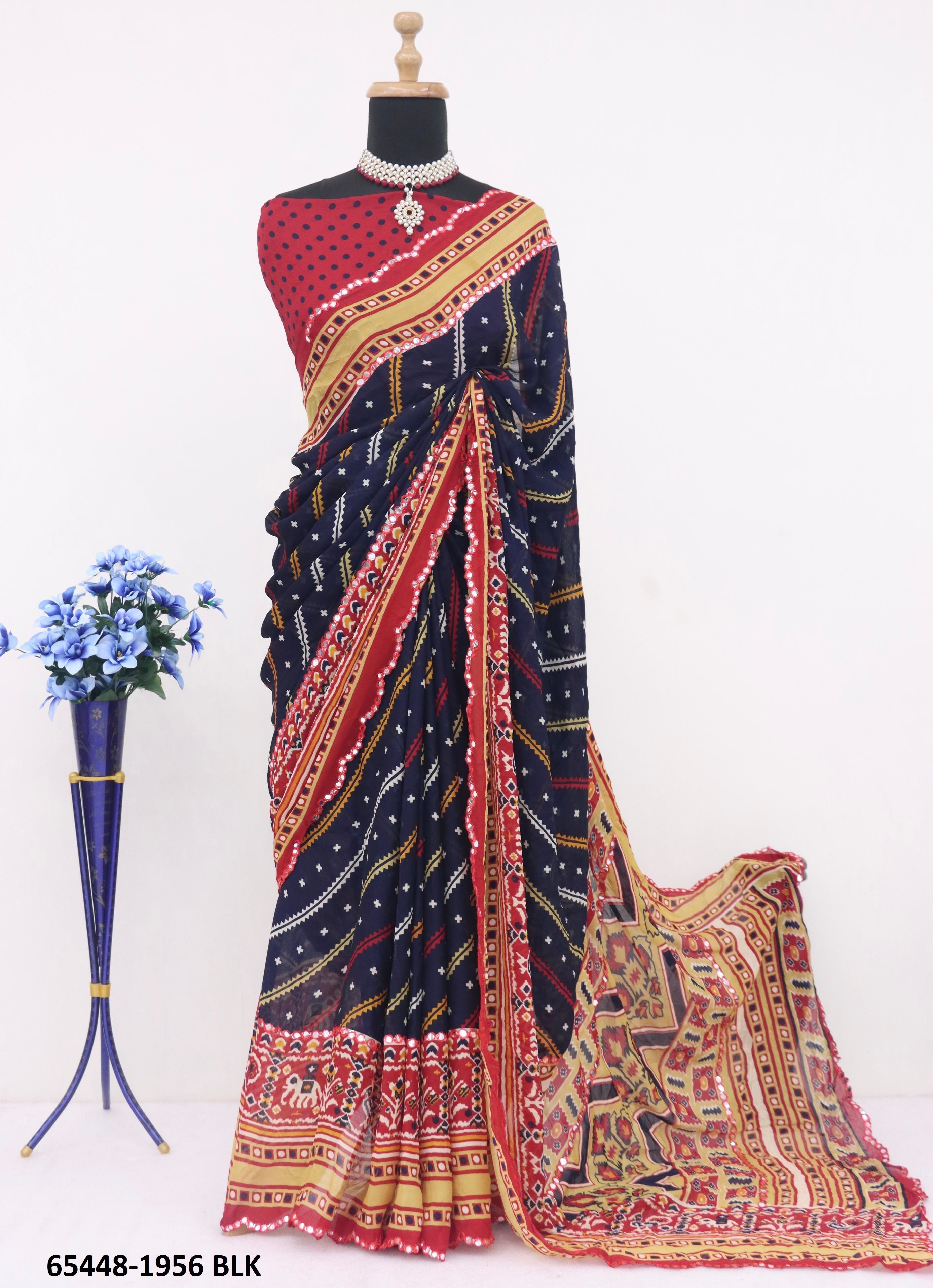 SERIES 1956 - Catalog # 65448 (Set of 6 Sarees) SERIES 1956 - Catalog # 65448 (Set of 6 Sarees)