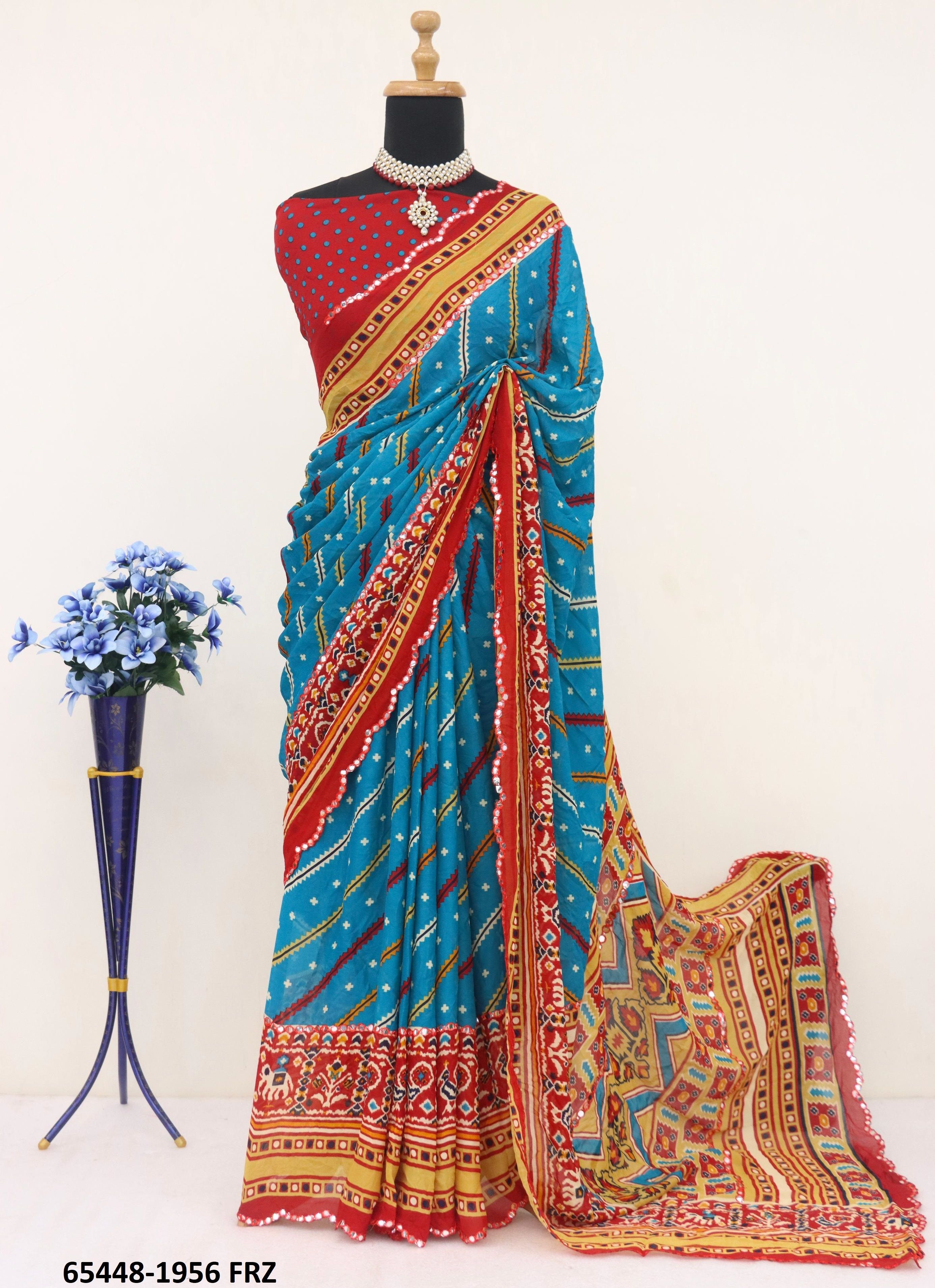 SERIES 1956 - Catalog # 65448 (Set of 6 Sarees) SERIES 1956 - Catalog # 65448 (Set of 6 Sarees)
