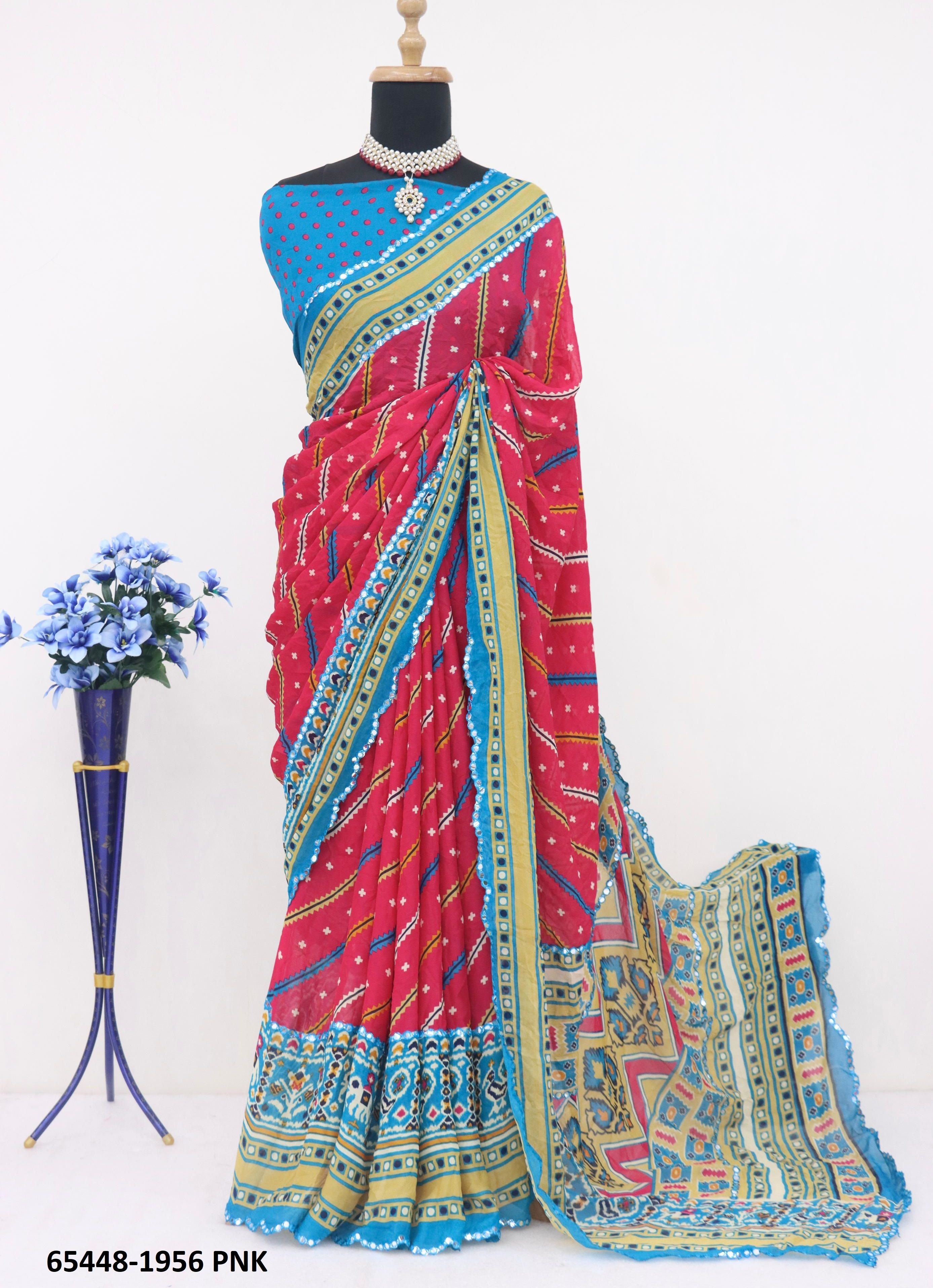 SERIES 1956 - Catalog # 65448 (Set of 6 Sarees) SERIES 1956 - Catalog # 65448 (Set of 6 Sarees)