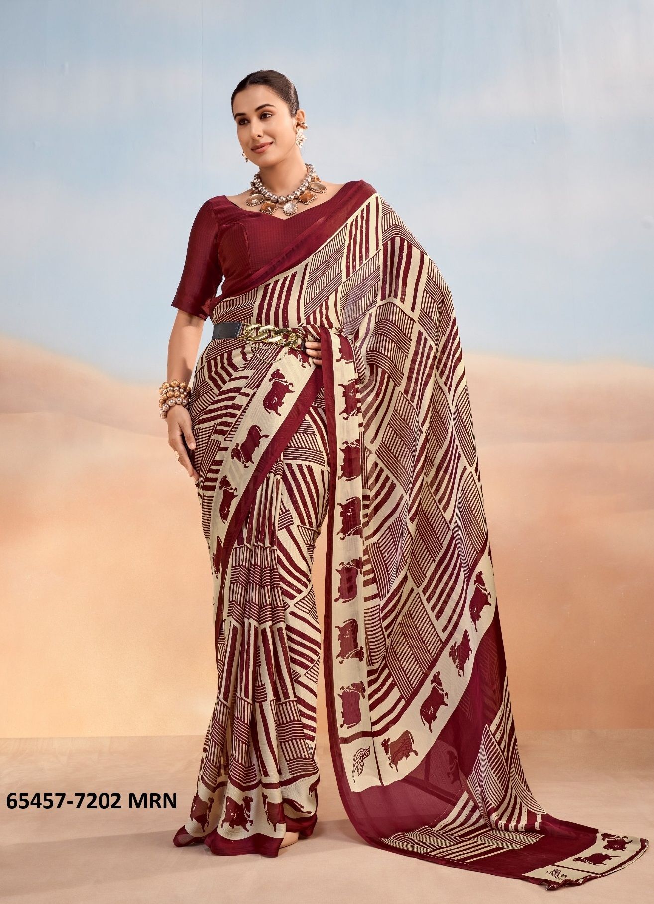 KASHVIYA 7202 - Catalog # 65457 (Set of 4 Sarees) KASHVIYA 7202 - Catalog # 65457 (Set of 4 Sarees)