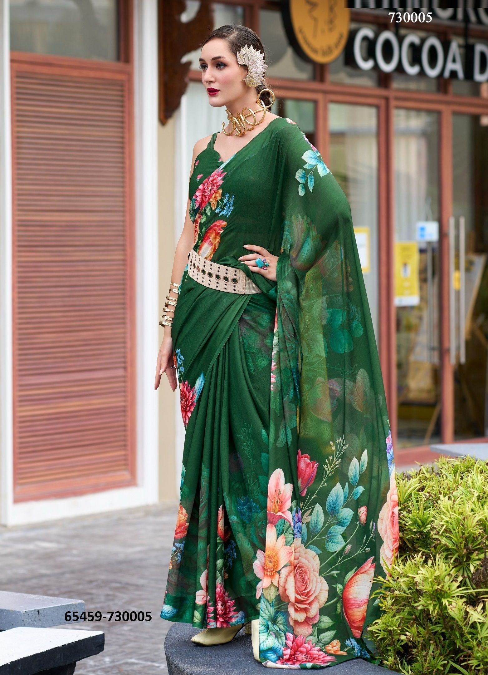SAKIRA - Catalog # 65459 (Set of 8 Sarees)