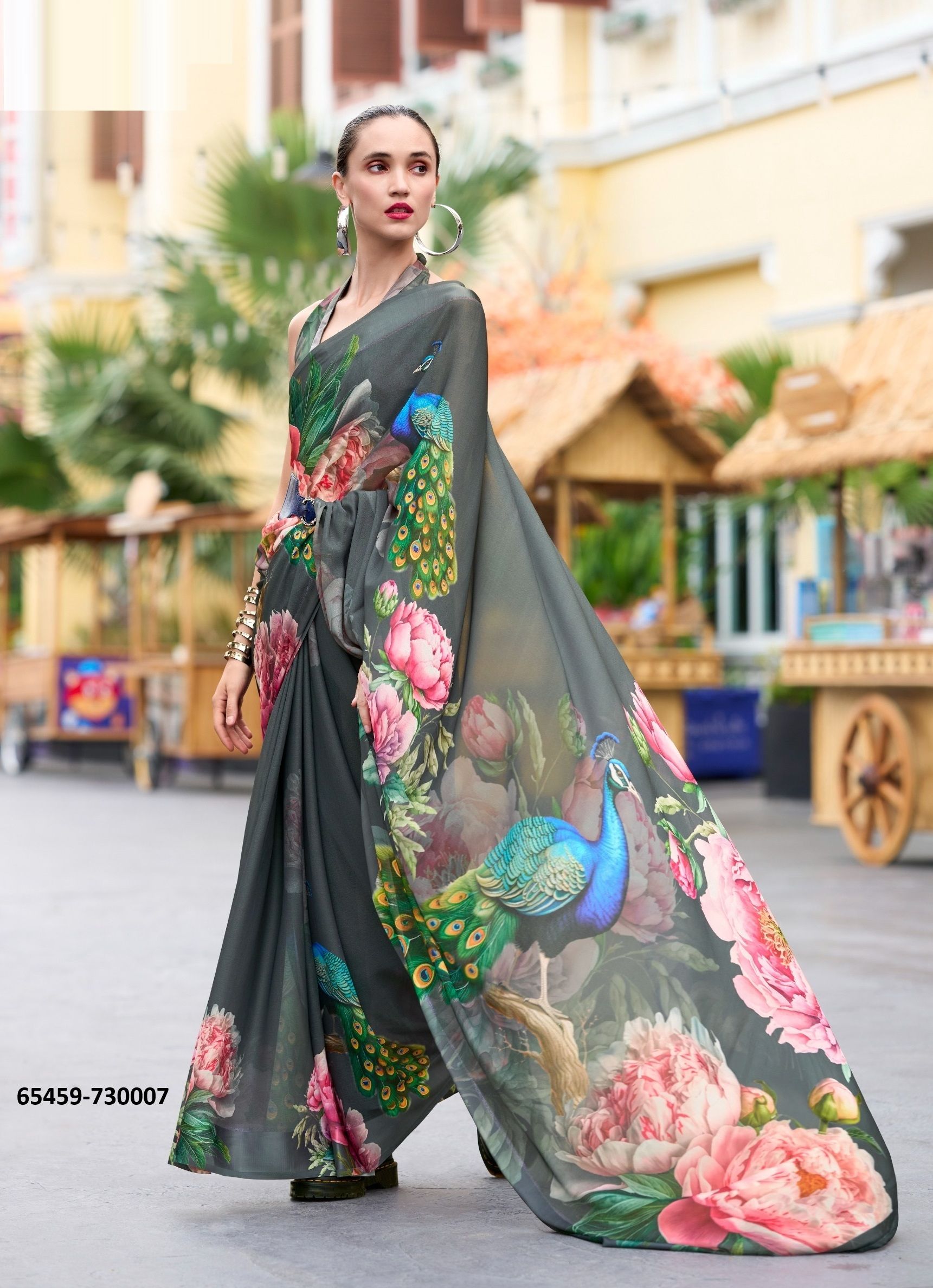 SAKIRA - Catalog # 65459 (Set of 8 Sarees)