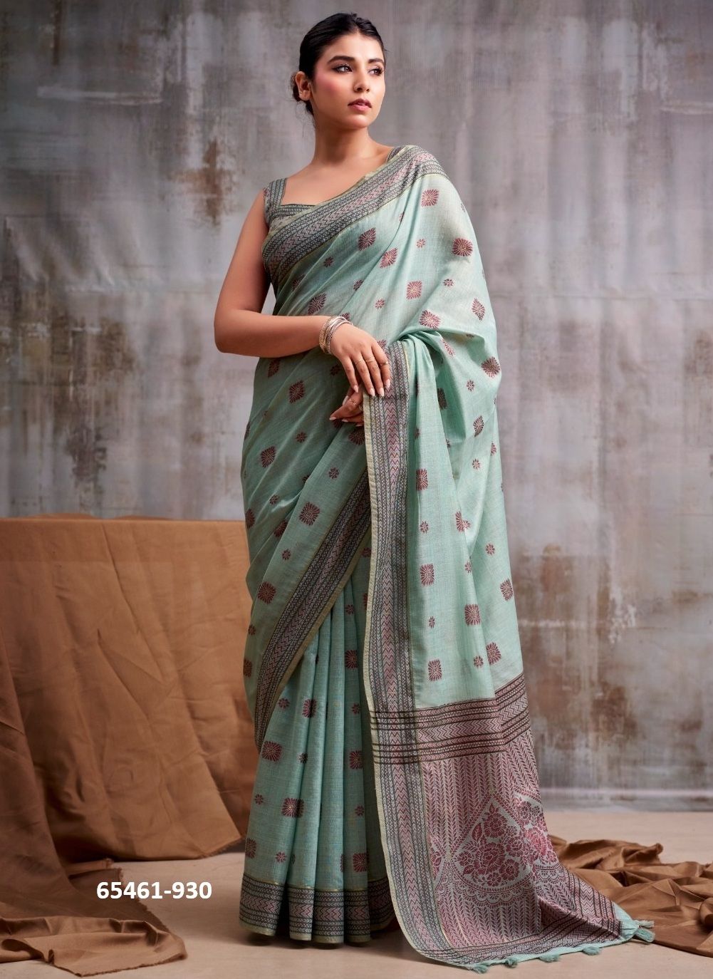 KUMUD COTTON - Catalog # 65461 (Set of 6 Sarees) KUMUD COTTON - Catalog # 65461 (Set of 6 Sarees)
