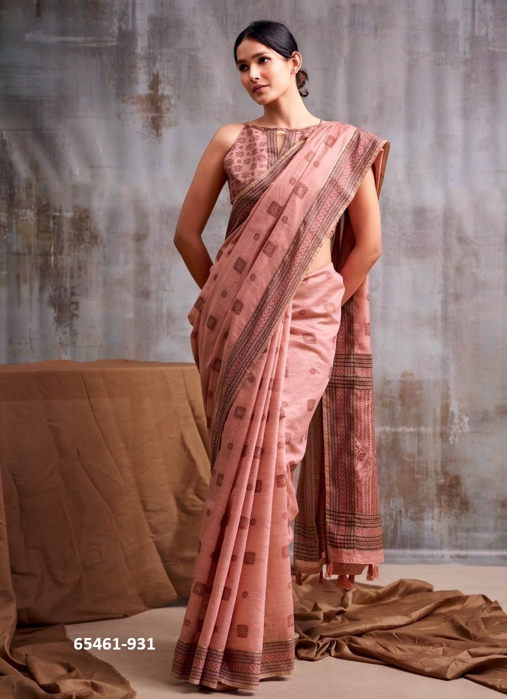 KUMUD COTTON - Catalog # 65461 (Set of 6 Sarees) KUMUD COTTON - Catalog # 65461 (Set of 6 Sarees)